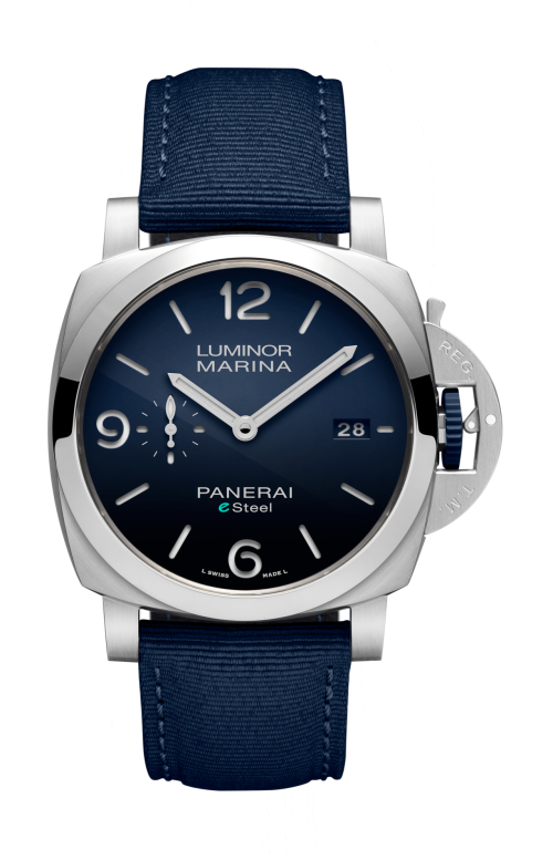 Accedi alla scheda di Panerai LUMINOR MARINA ESTEEL&trade; BLU PROFONDO - PAM01157