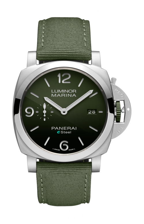 Accedi alla scheda di Panerai LUMINOR MARINA ESTEEL&trade; VERDE SMERALDO - PAM01356