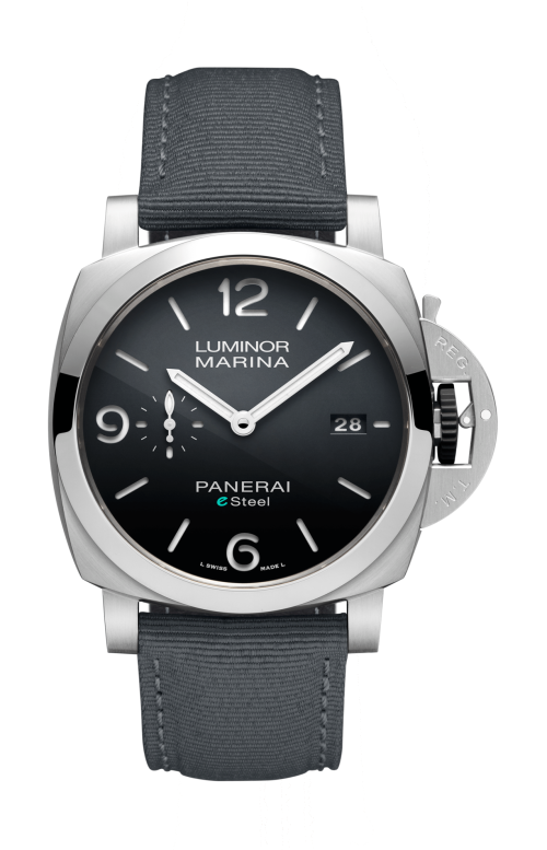 Accedi alla scheda di Panerai LUMINOR MARINA ESTEEL&trade; GRIGIO ROCCIA - PAM01358