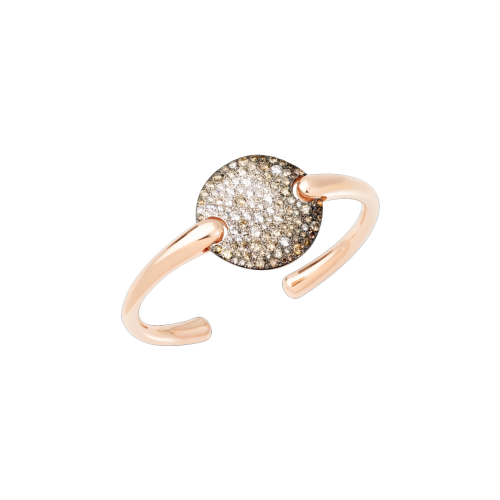 Accedi alla scheda di Pomellato POMELLATO - BRACCIALE SABBIA IN ORO ROSA RODIATO E BRUNITO, DIAMANTI BROWN E BIANCHI - PBB6070O7000DBX00 - PBB6070O7000DBX00