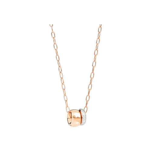 Accedi al prodotto correlato Pomellato POMELLATO ICONICA - PENDENTE CON CATENA ICONICA IN ORO ROSA E DIAMANTI - PCB7120O7000DB000 - PCB7120O7000DB000