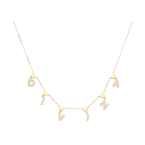 Accedi alla scheda di Bartorelli Italian Jewels DIVINA - Collana in oro rosa con cuori e diamanti bianchi - VN01349DP