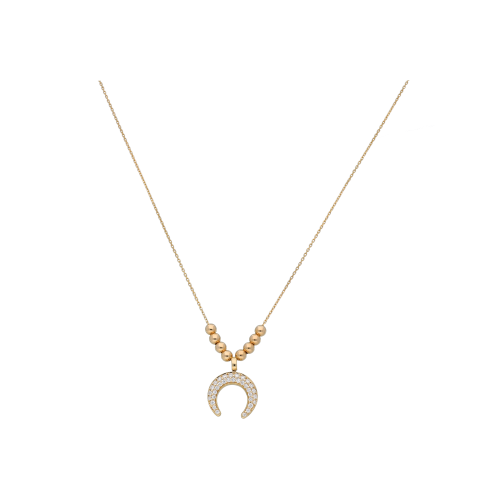 Accedi al prodotto correlato Bartorelli Italian Jewels COLLANA GIROCOLLO IN ORO ROSA CON PENDENTE FERRO DI CAVALLO IN PAVE' DI DIAMANTI - VN27383DP