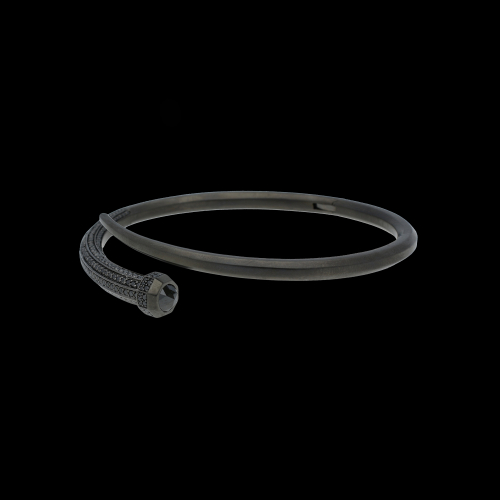 Accedi alla scheda di Bartorelli Italian Jewels BRACCIALE OCTAGON CHIODO IN ORO NERO SATINATO E DIAMANTI NERI - VB27692DKBW