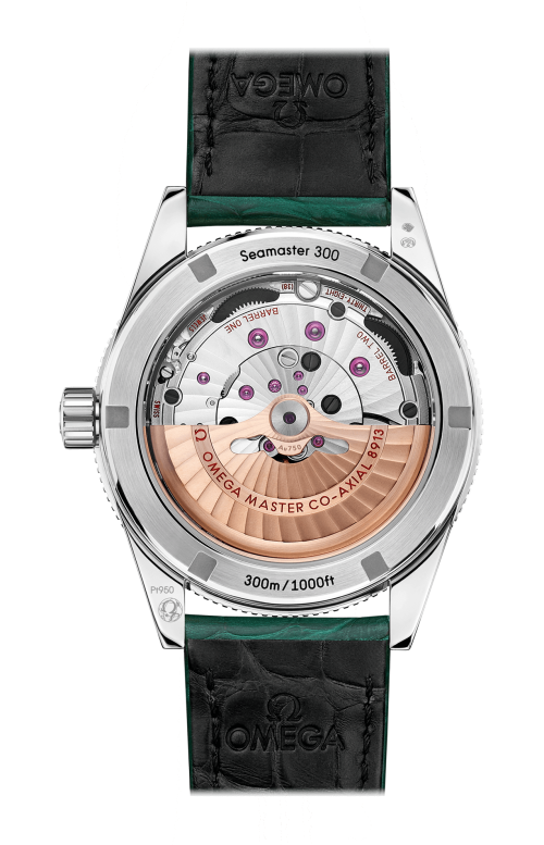 Accedi alla scheda di Omega SEAMASTER 300 41 MM, PLATINO SU PELLE - 234.93.41.21.99.001