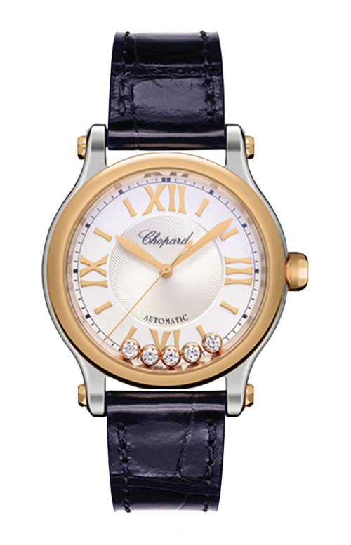 Accedi alla scheda di Chopard HAPPY SPORT 33 MM, AUTOMATICO, ORO ROSA ETICO, LUCENT STEEL&trade;, DIAMANTI - 278608