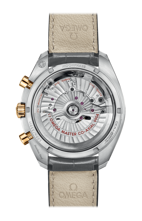 Accedi alla scheda di Omega SPEEDMASTER FASI LUNARI 44,25 MM, ACCIAIO-ORO GIALLO SU PELLE - 304.23.44.52.06.001