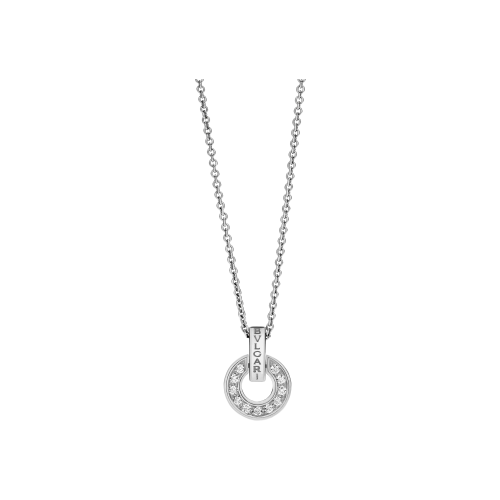 Accedi alla scheda di Bulgari COLLANA BVLGARI BVLGARI IN ORO BIANCO CON PAV&Eacute; DI DIAMANTI - CL859064 - CL859064