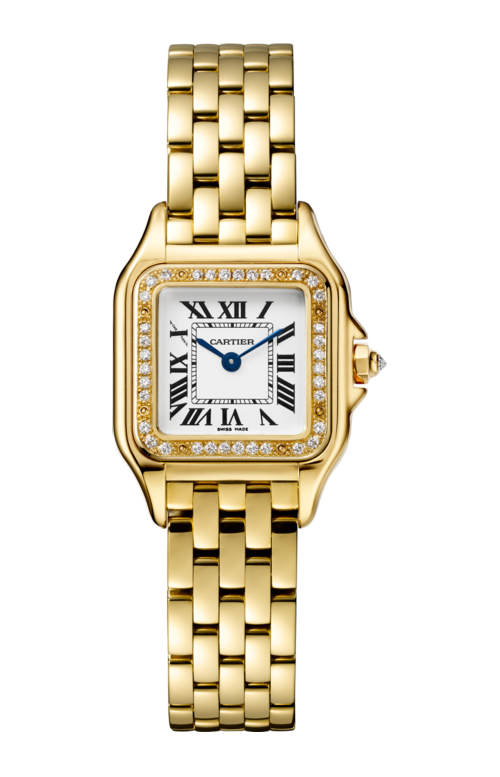 Accedi alla scheda di Cartier PANTH&Egrave;RE DE CARTIER MODELLO PICCOLO, ORO GIALLO, DIAMANTI, QUARZO - WJPN0086