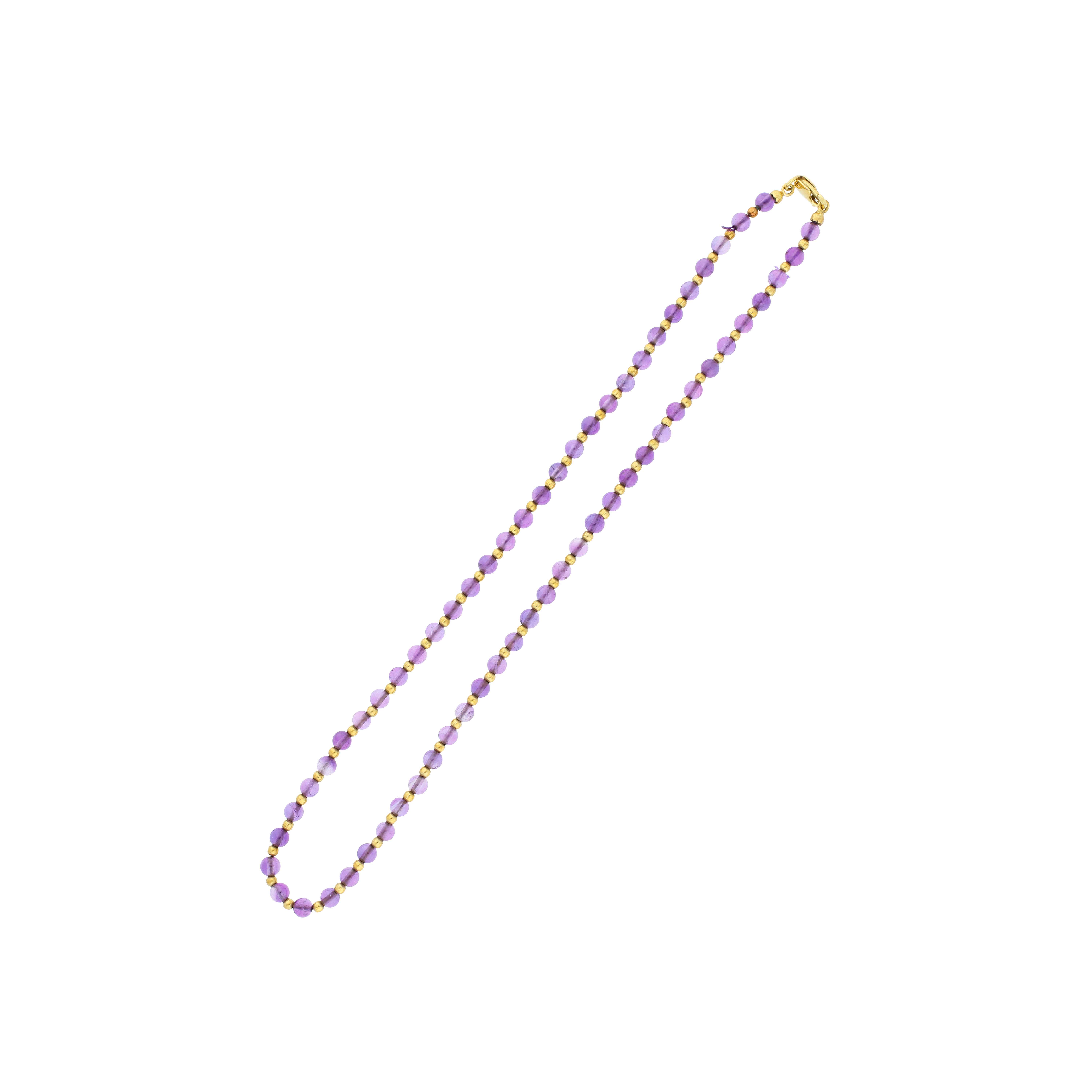 Bartorelli Italian Jewels | COLLANA IN ORO GIALLO E AMETISTA - 2949 (1)