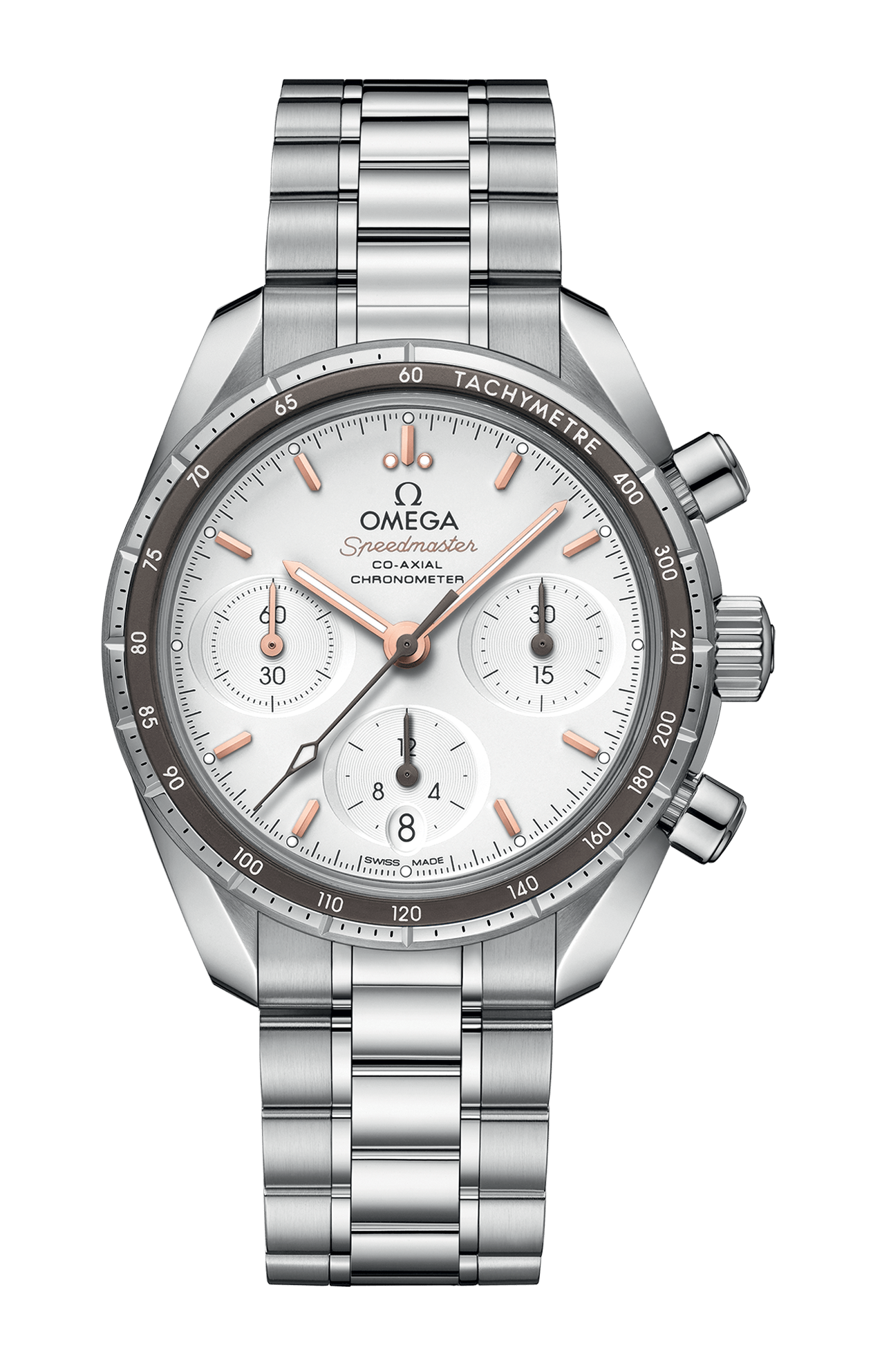 Omega | SPEEDMASTER 38 MM, ACCIAIO SU ACCIAIO - 324.30.38.50.02.001 (1)