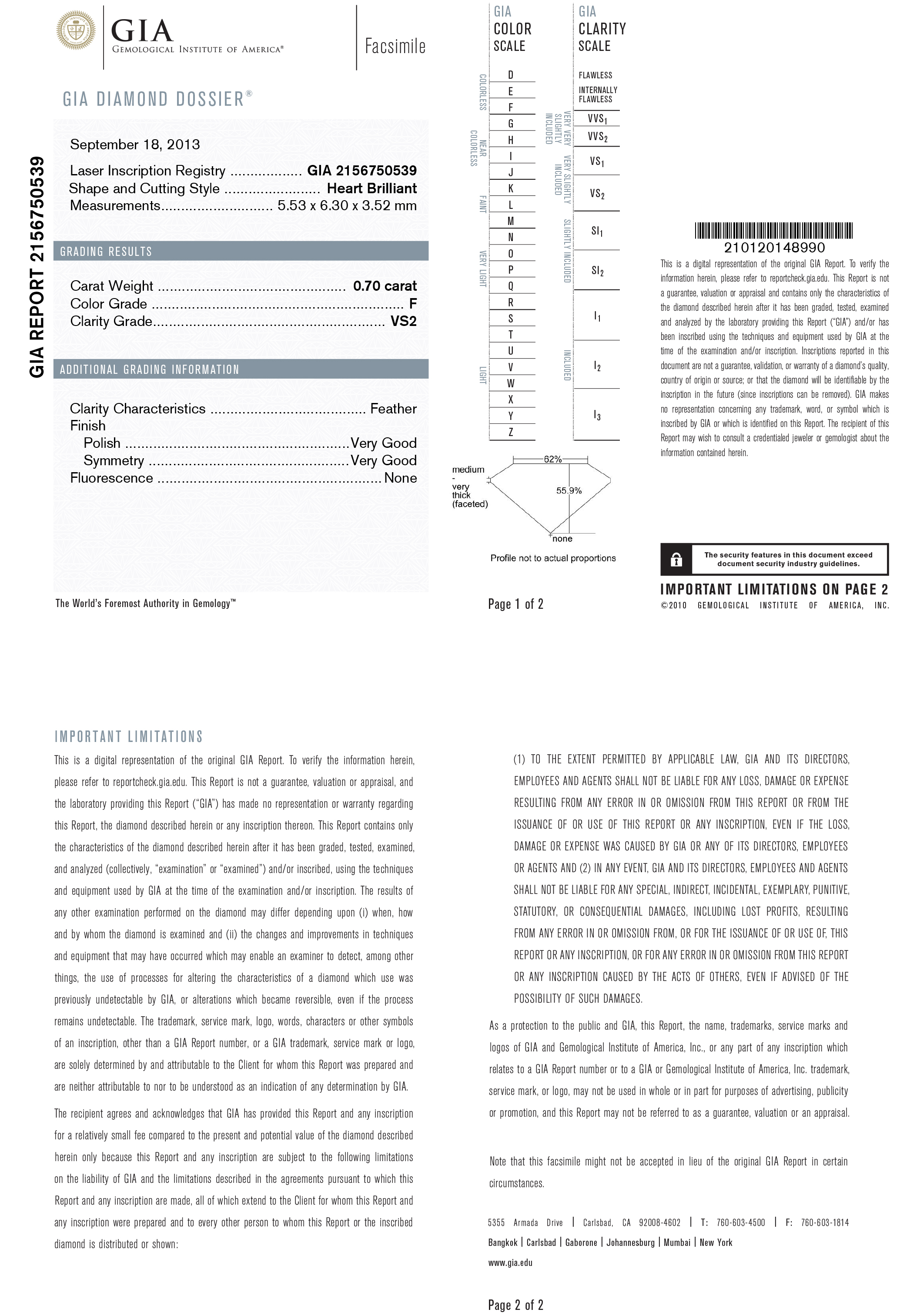 Bartorelli Italian Jewels | ANELLO CONTRARI&Eacute; CON DIAMANTI TAGLIO CUORE - 159-C491 (5)