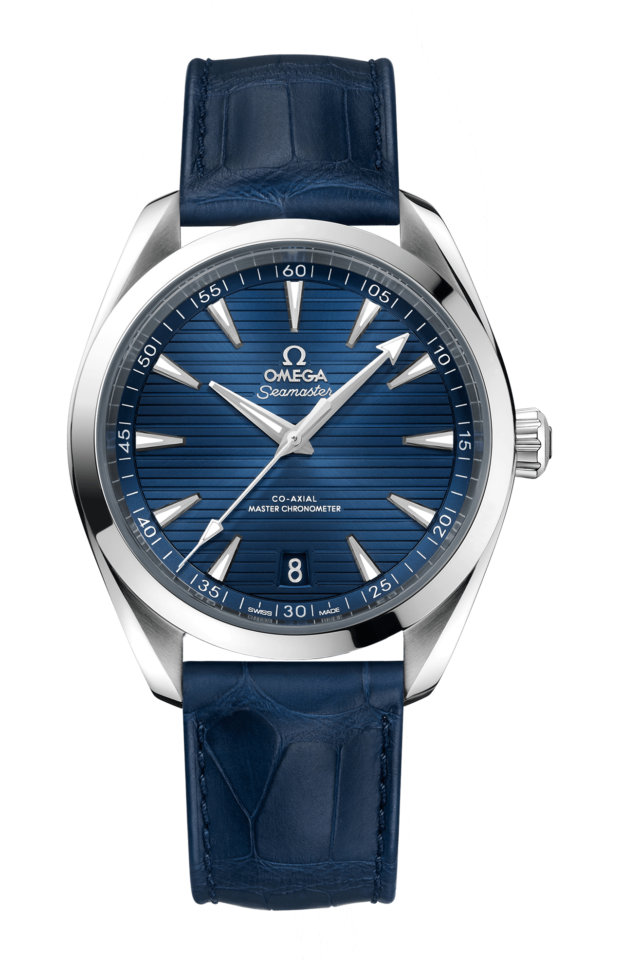 Omega | SEAMASTER AQUA TERRA 150M 41 MM, ACCIAIO SU PELLE - 220.13.41.21.03.003 (1)