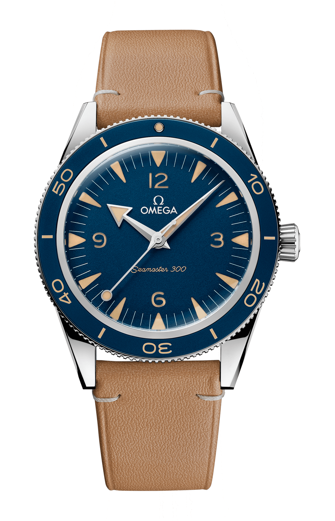 Omega | SEAMASTER 300 41 MM, ACCIAIO SU PELLE - 234.32.41.21.03.001 (1)