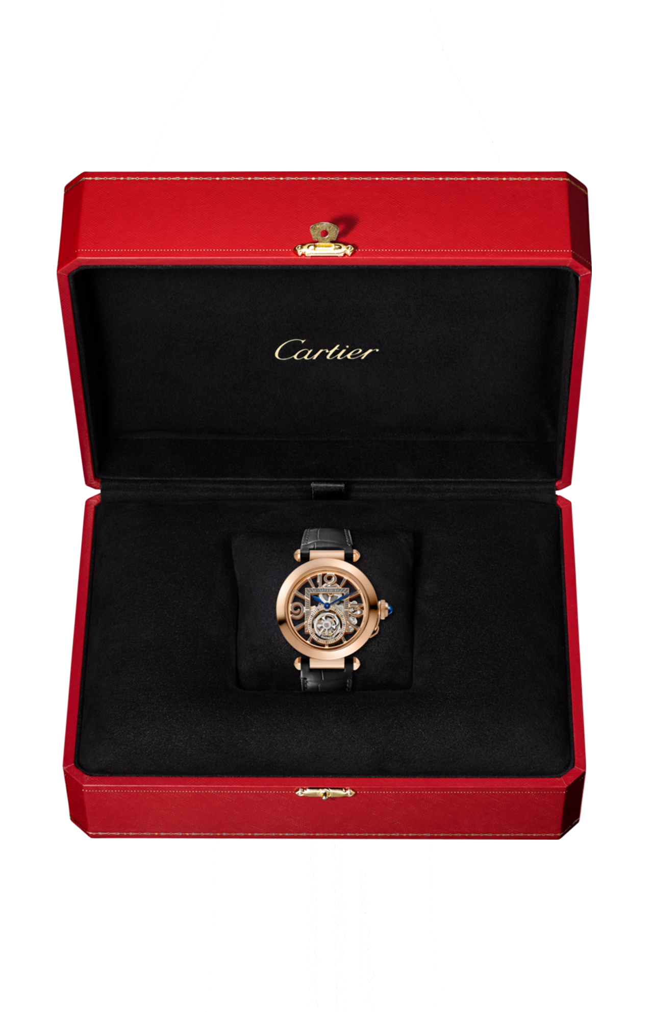 Cartier | PASHA DE CARTIER, 41 MM, ORO ROSA, SCHELETRATO, MANUALE - WHPA0006 (3)