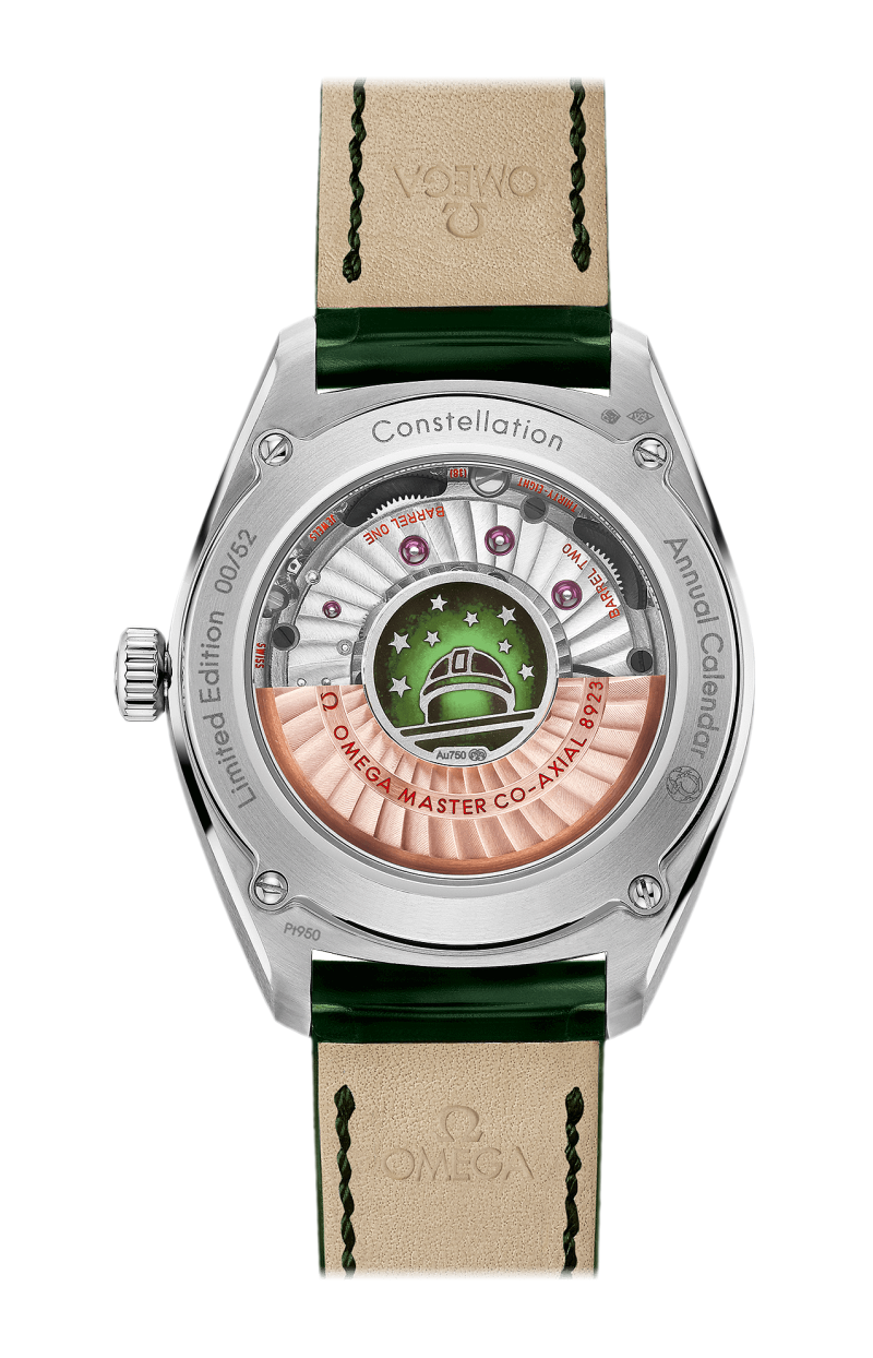 Omega | CONSTELLATION GLOBEMASTER 41 MM, PLATINO SU PELLE - LIMITED EDITION - 130.93.41.22.99.002 (2)