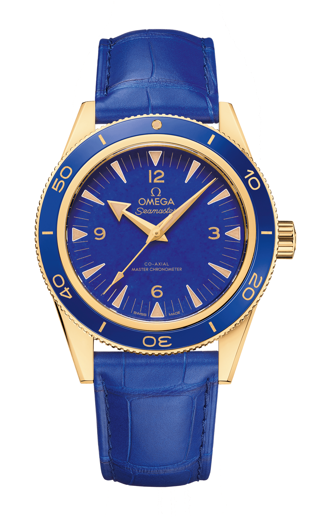 Omega | SEAMASTER 300 41 MM, ORO GIALLO SU PELLE - 234.63.41.21.99.002 (1)