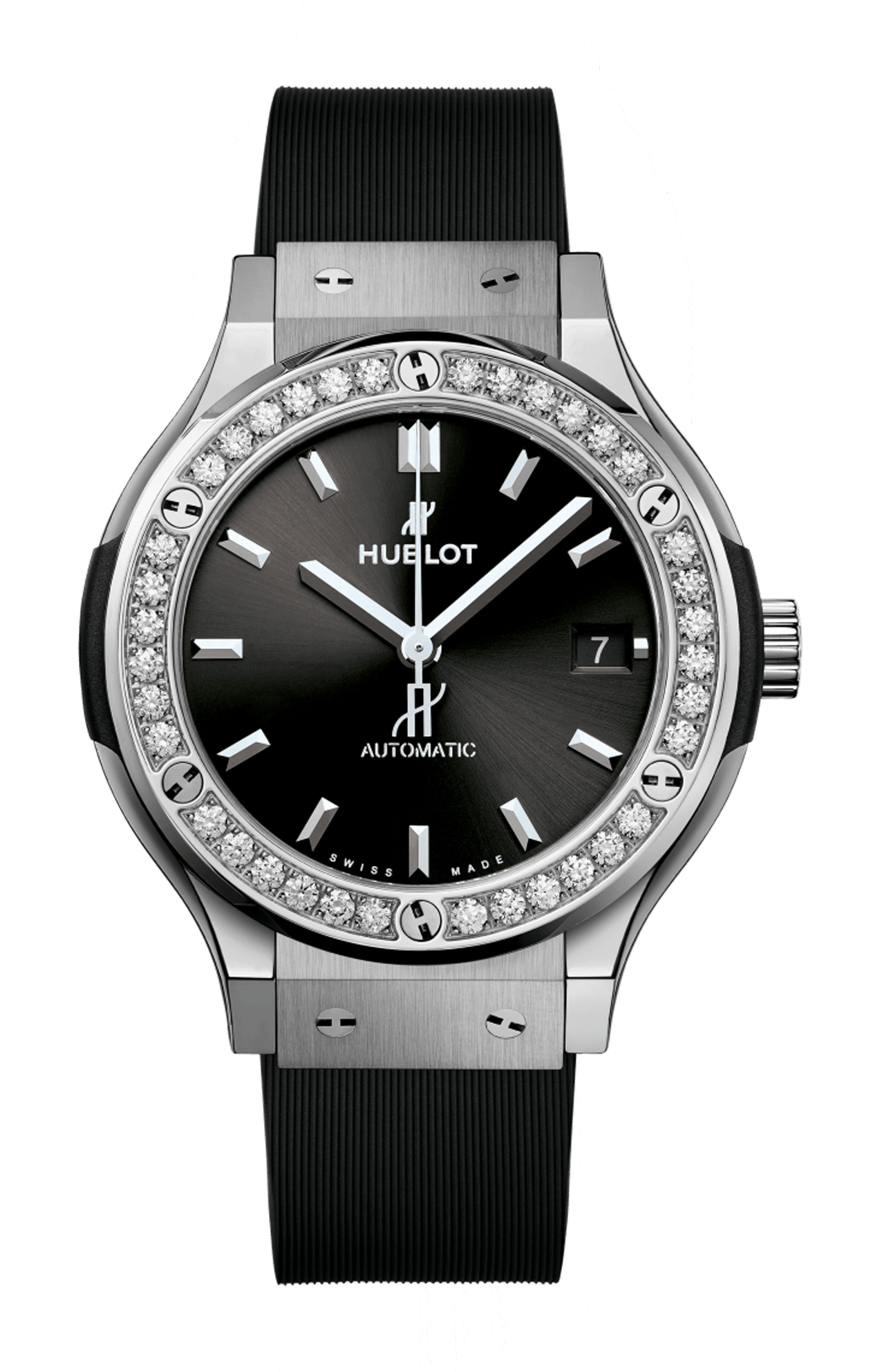 Hublot | CLASSIC FUSION TITANIUM DIAMONDS 38 MM - 565.NX.1470.RX.1204 (1)