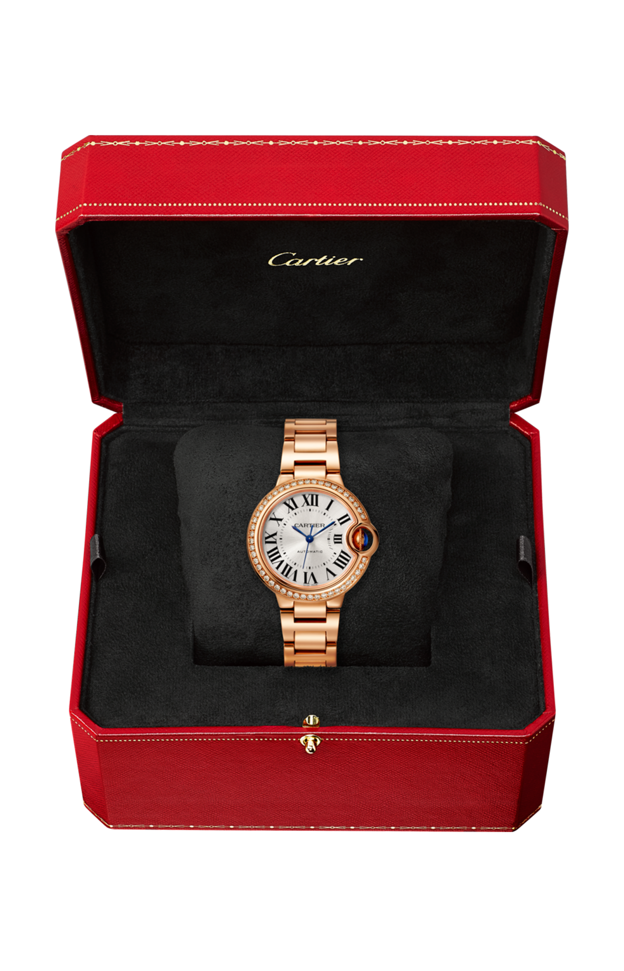 Cartier | BALLON BLEU DE CARTIER 33 MM, AUTOMATICO, ORO ROSA - WJBB0063 (2)