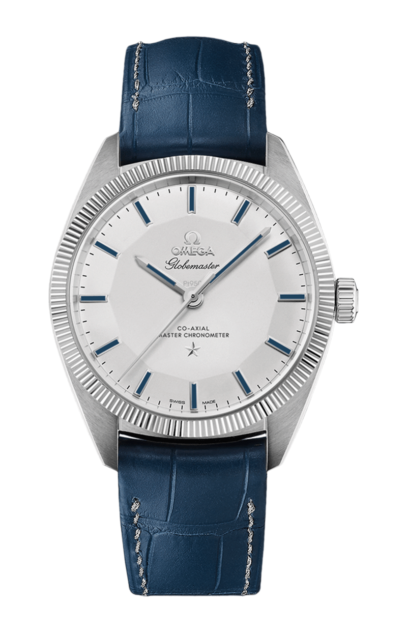 Omega | CONSTELLATION GLOBEMASTER 39 MM, PLATINO SU PELLE - LIMITED EDITION - 130.93.39.21.99.001 (1)