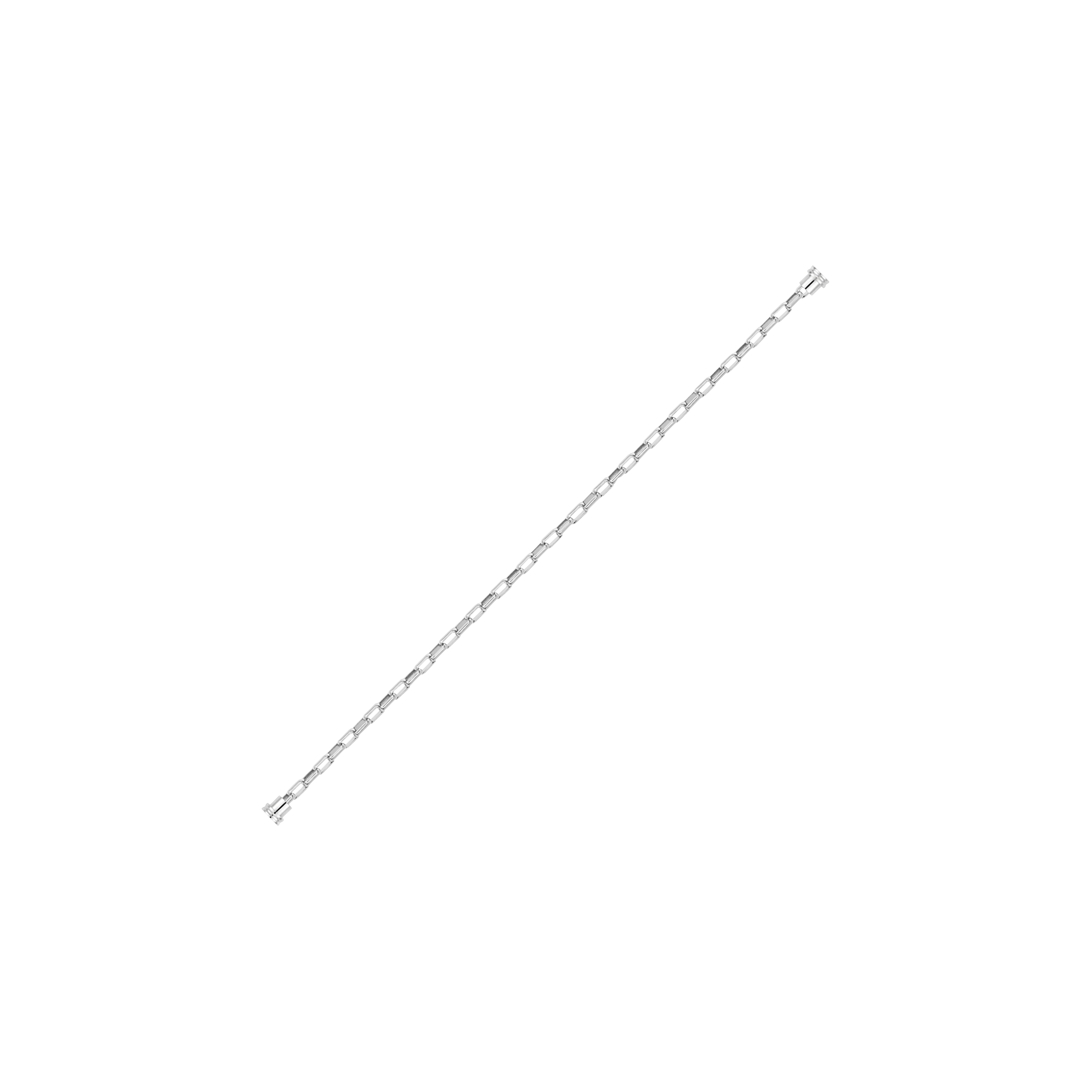 Fred | CABLE A MAGLIE IN ORO BIANCO 18 CARATI PER BRACCIALE MODELLO MEDIO - 6B0432 - 6B0432 (2)