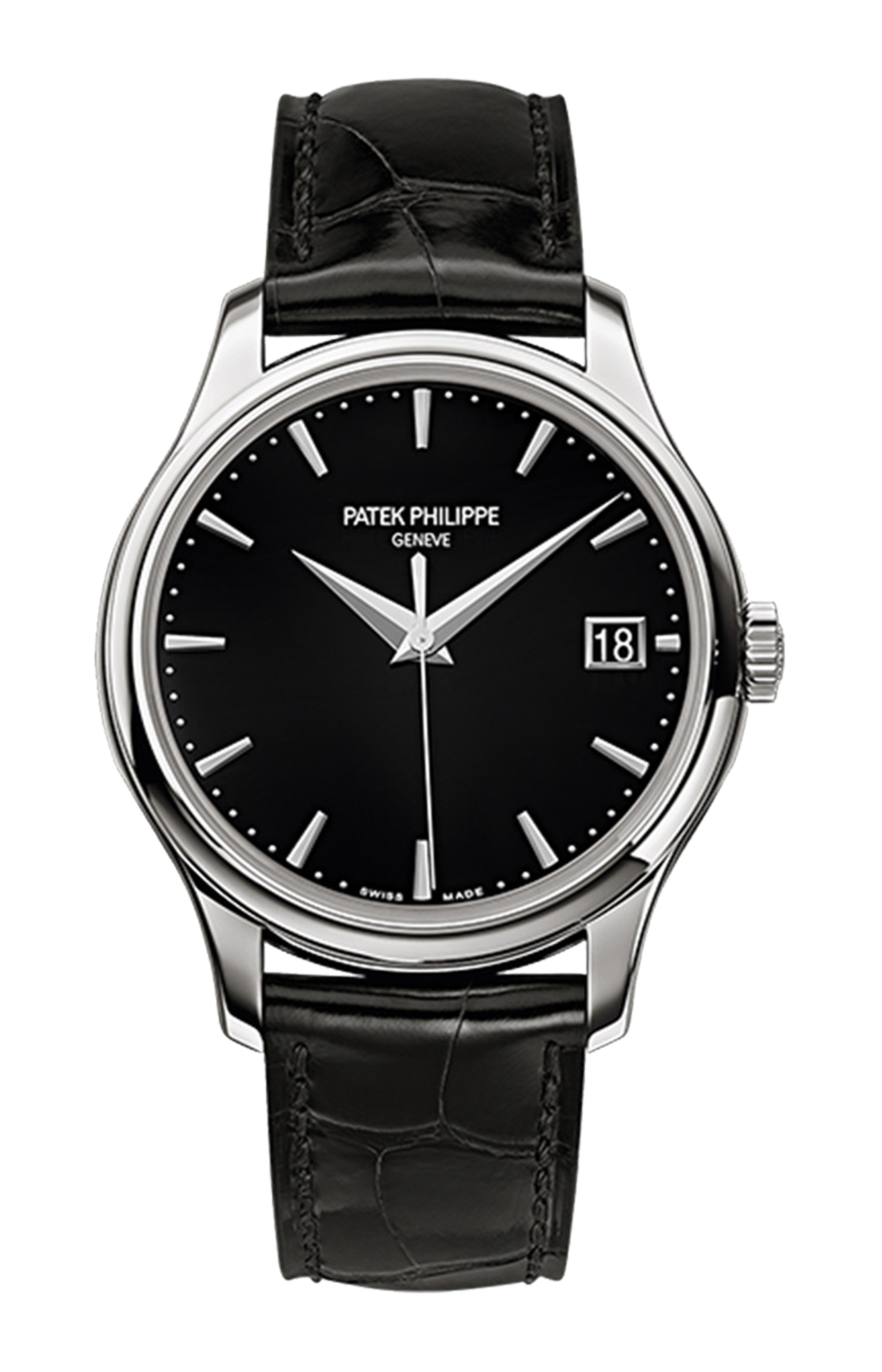 Patek Philippe | CALATRAVA DATARIO, SECONDI AL CENTRO, CARICA AUTOMATICA - 5227G-010 (1)