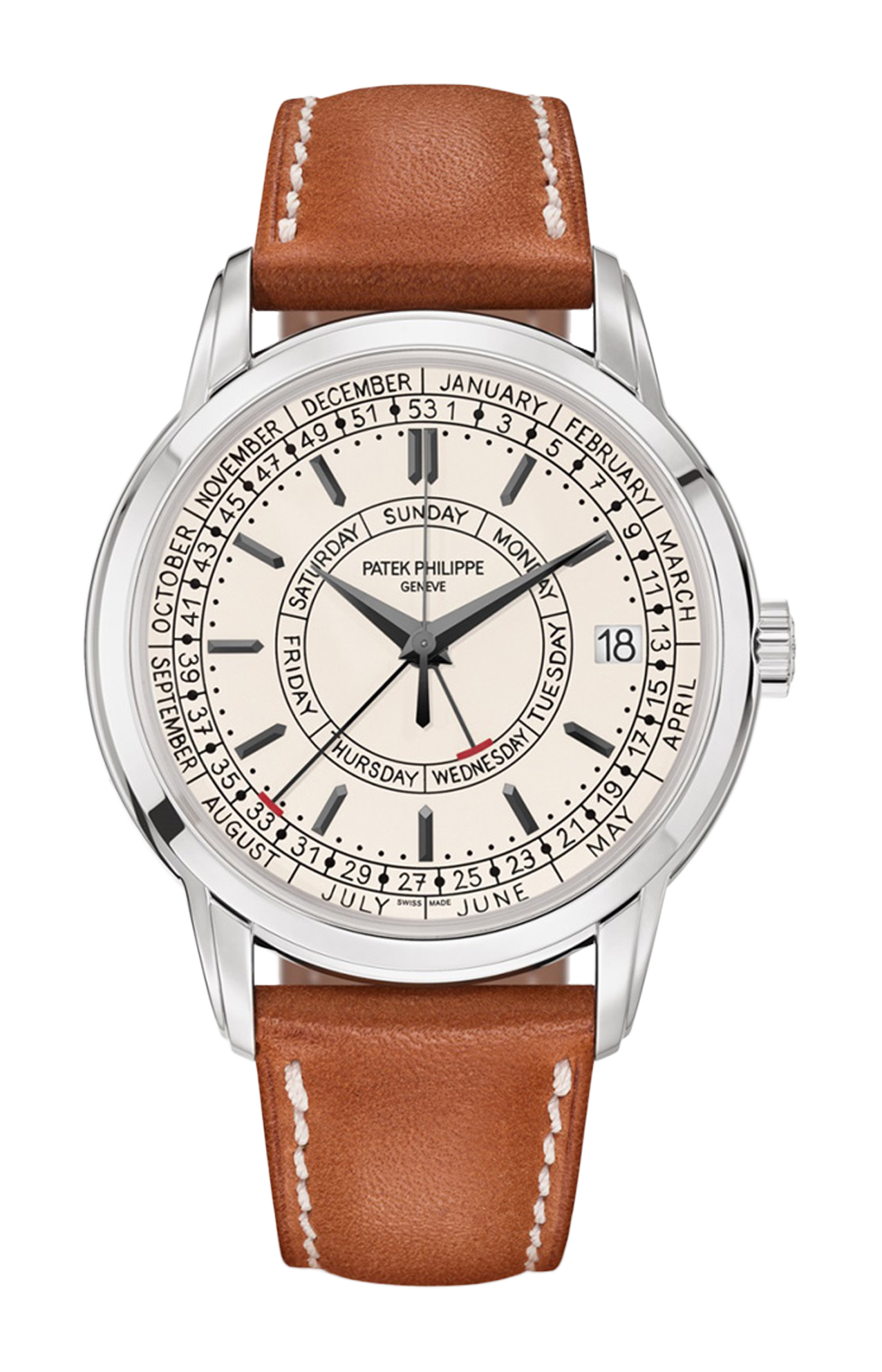 Patek Philippe | COMPLICAZIONI CALATRAVA SETTIMANALE, CARICA AUTOMATICA - 5212A-001 (1)