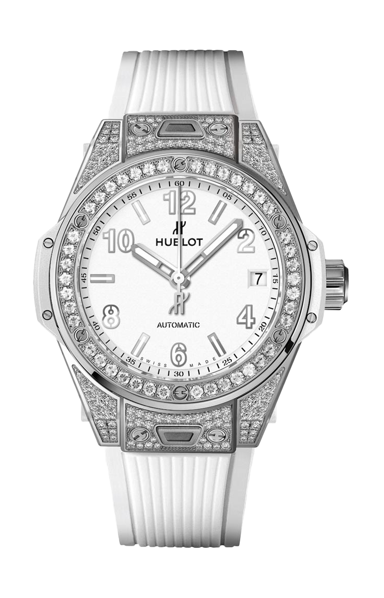 Hublot | ONE CLICK STEEL WHITE PAVE - 465.SE.2010.RW.1604 (1)