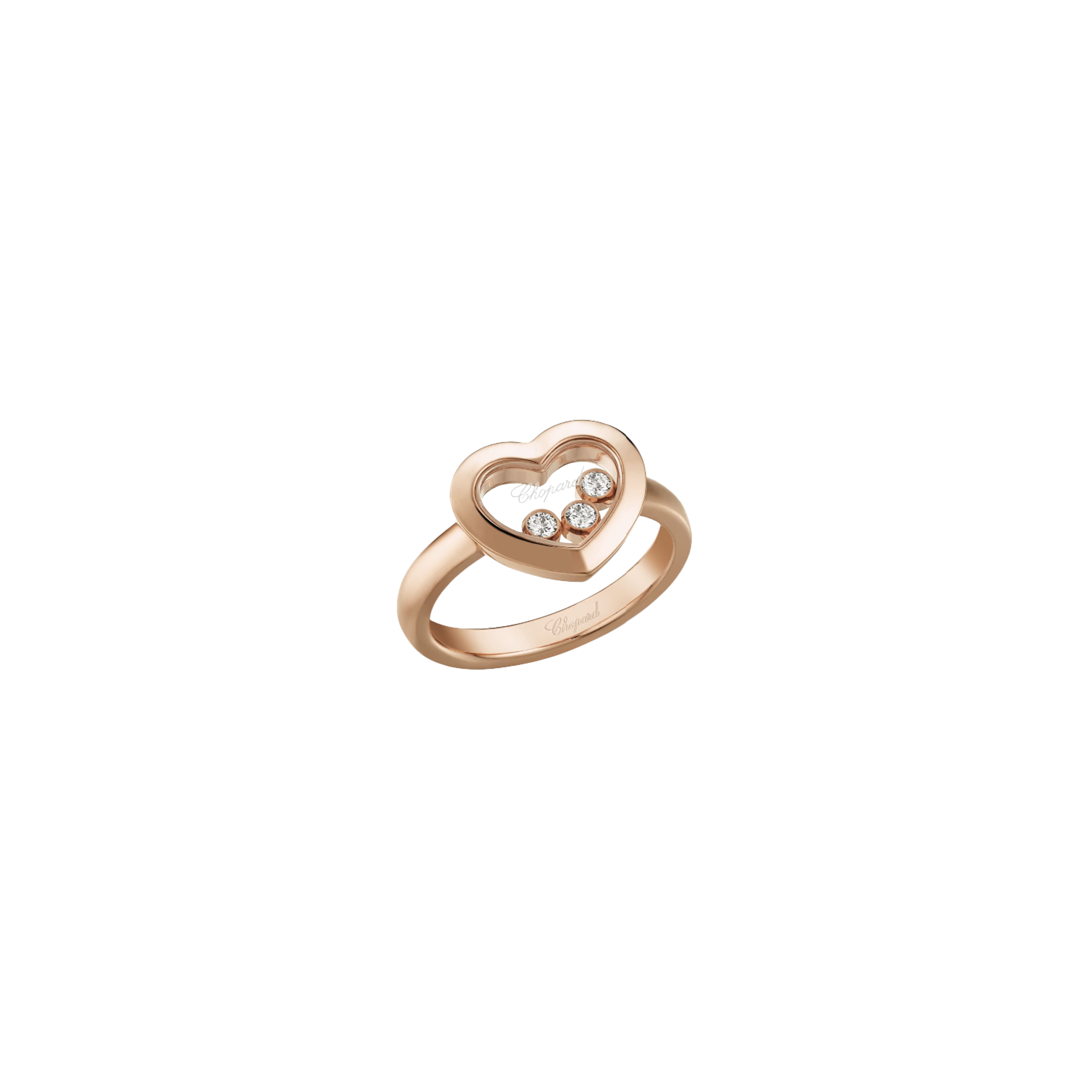 Chopard | CHOPARD - HAPPY DIAMONDS ICONS - ANELLO IN ORO ROSA CON DIAMANTI - 82A611-5110 - 82A611 (1)