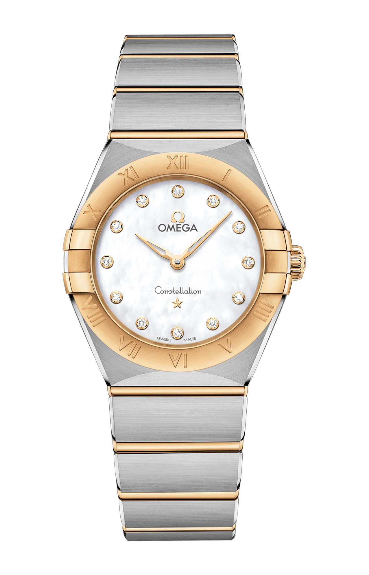 Omega | CONSTELLATION 28 MM, ACCIAIO-ORO GIALLO SU ACCIAIO-ORO GIALLO - 131.20.28.60.55.002 (1)