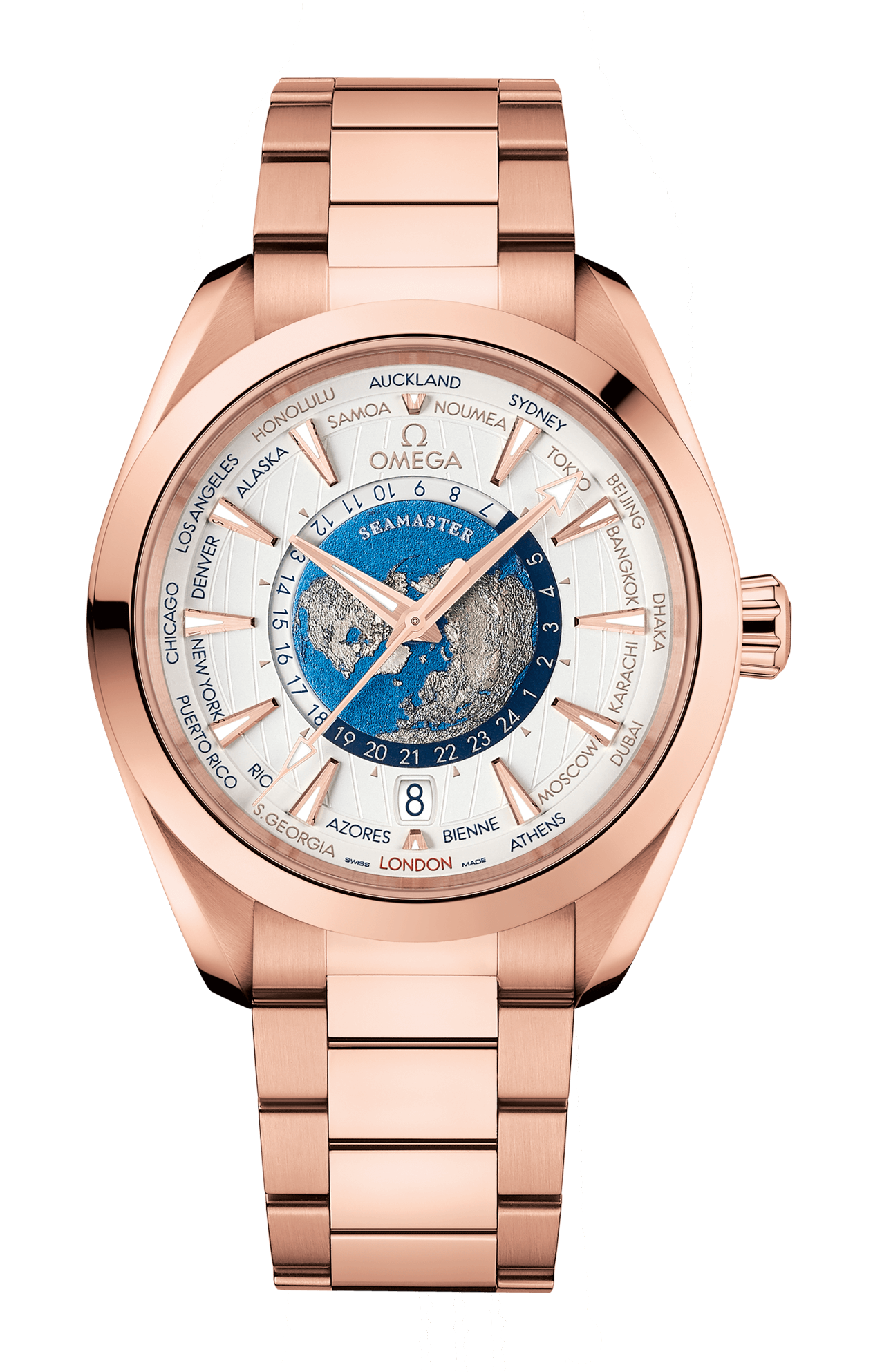 Omega | SEAMASTER AQUA TERRA 150M 43 MM, ORO SEDNA&trade; SU ORO SEDNA&trade; - 220.50.43.22.02.001 (1)