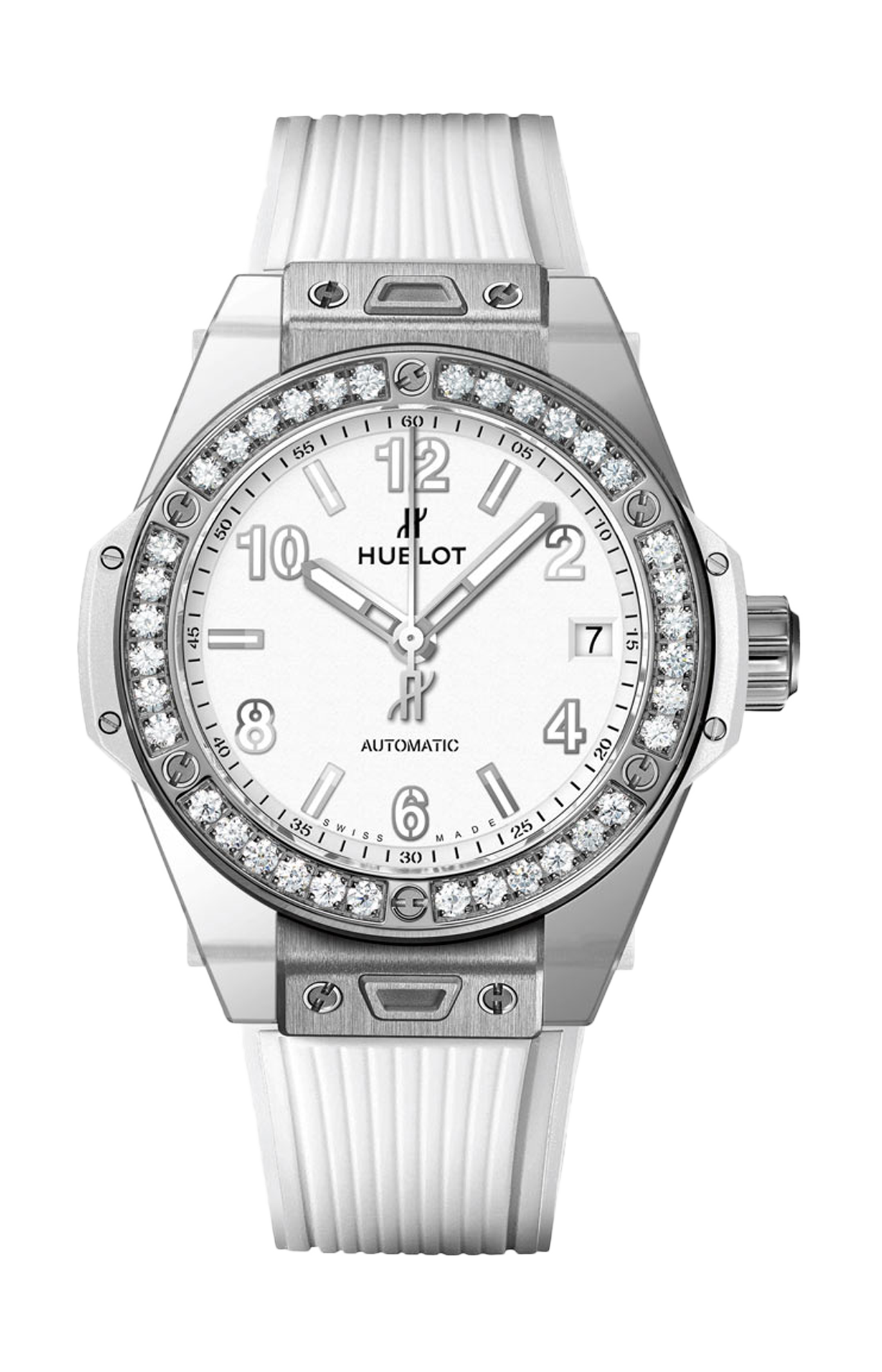 Hublot | BIG BANG ONE CLICK STEEL WHITE DIAMONDS 39 MM - 465.SE.2010.RW.1204 (1)