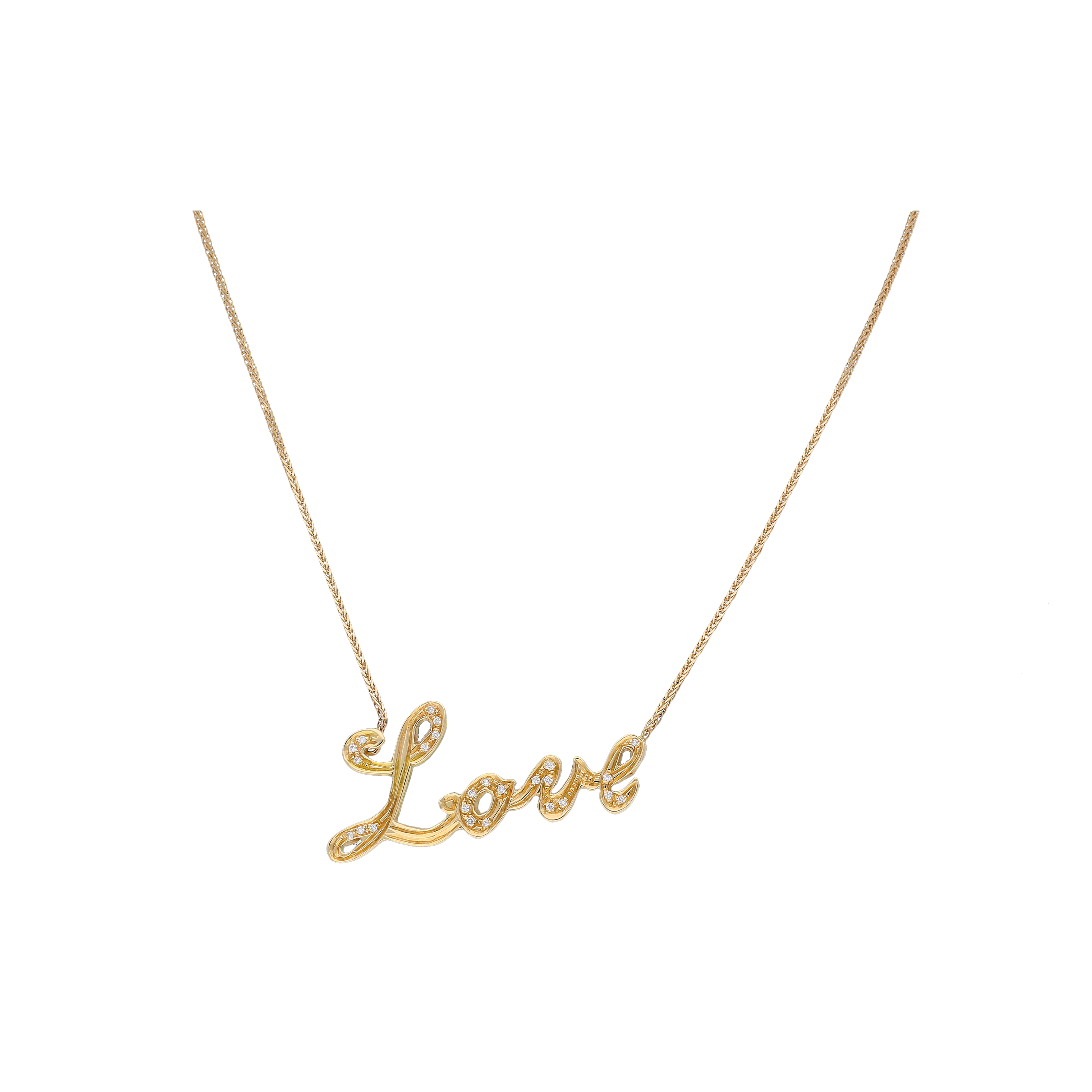 Bartorelli Italian Jewels | COLLANA LOVE IN ORO ROSA E DIAMANTI - R1/0 (1)