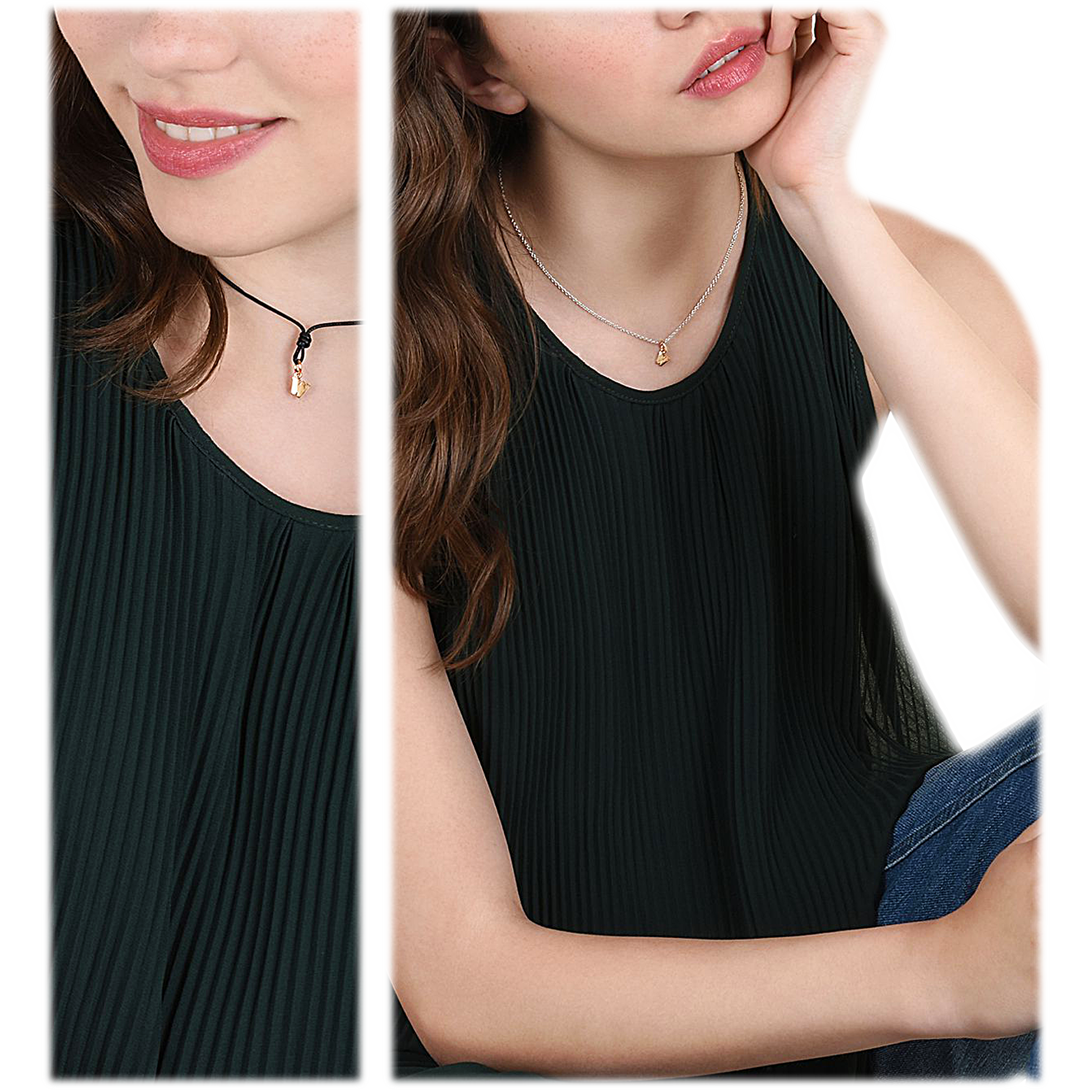 Dodo | DODO LETTERE - LETTERA W IN ORO ROSA MISURA PICCOLA - DLET9P/W - DLET9P/W (2)