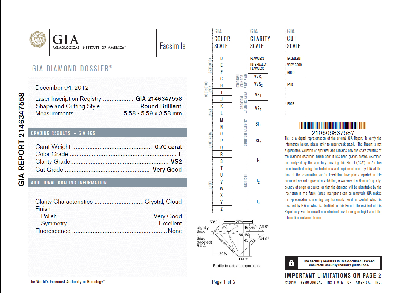 Bartorelli Italian Jewels | ANELLO SOLITARIO IN ORO BIANCO CON DIAMANTE E DIAMANTE SEGRETO - 81044372 (2)