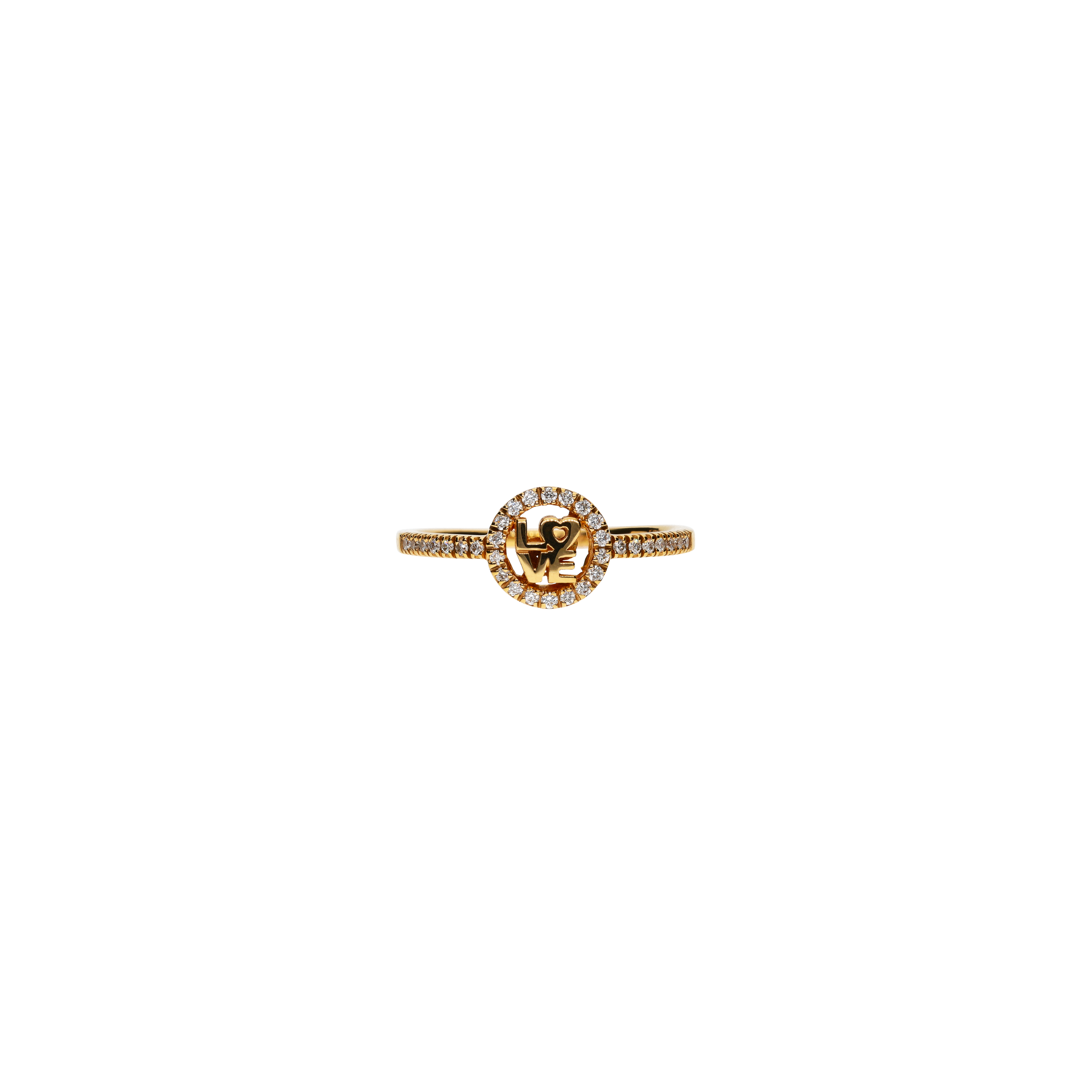 Bartorelli Italian Jewels | ANELLO LOVE IN ORO ROSA E DIAMANTI - A174B-4070 (2)