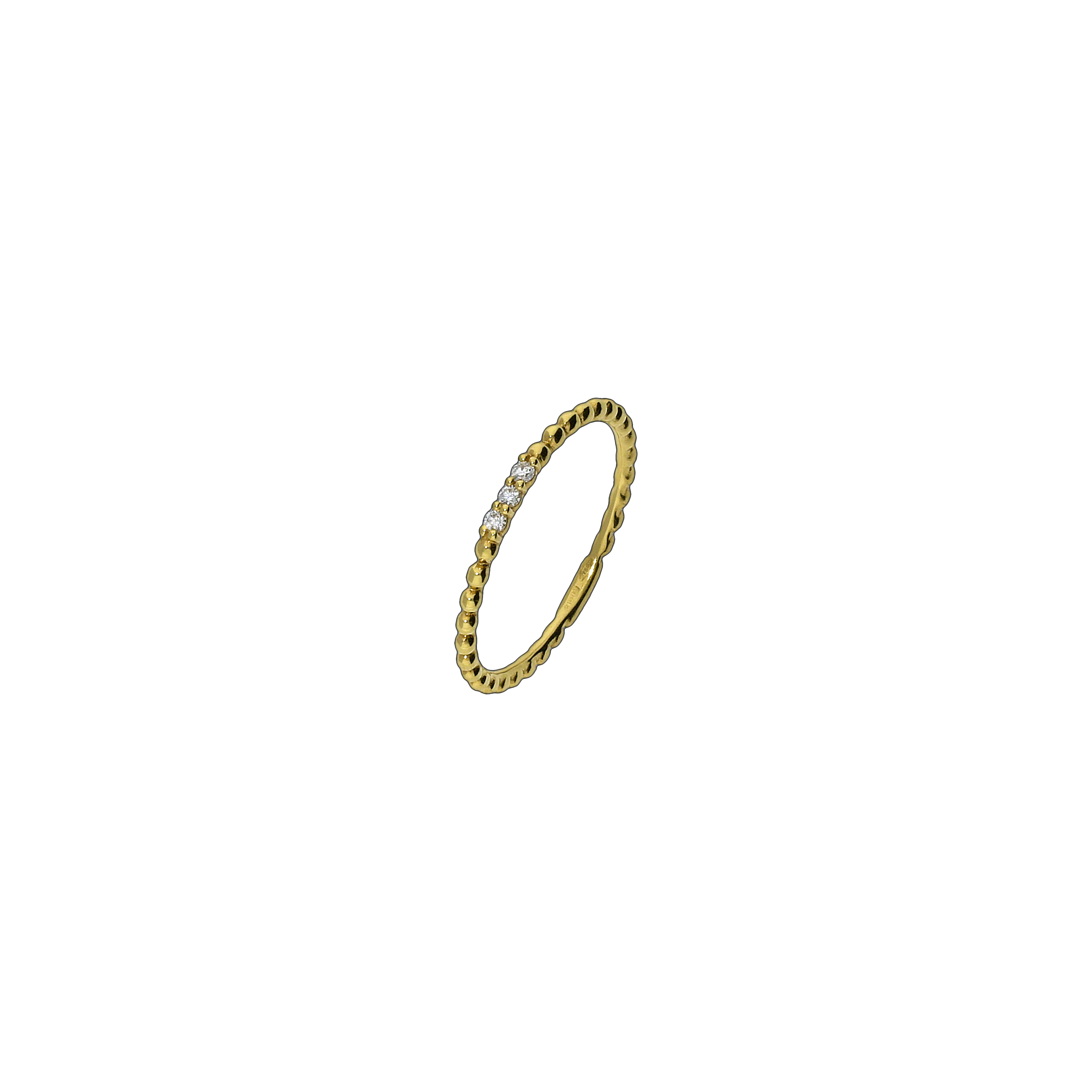 Bartorelli Italian Jewels | ANELLO IN ORO GIALLO E DIAMANTI - A4563B-G (1)