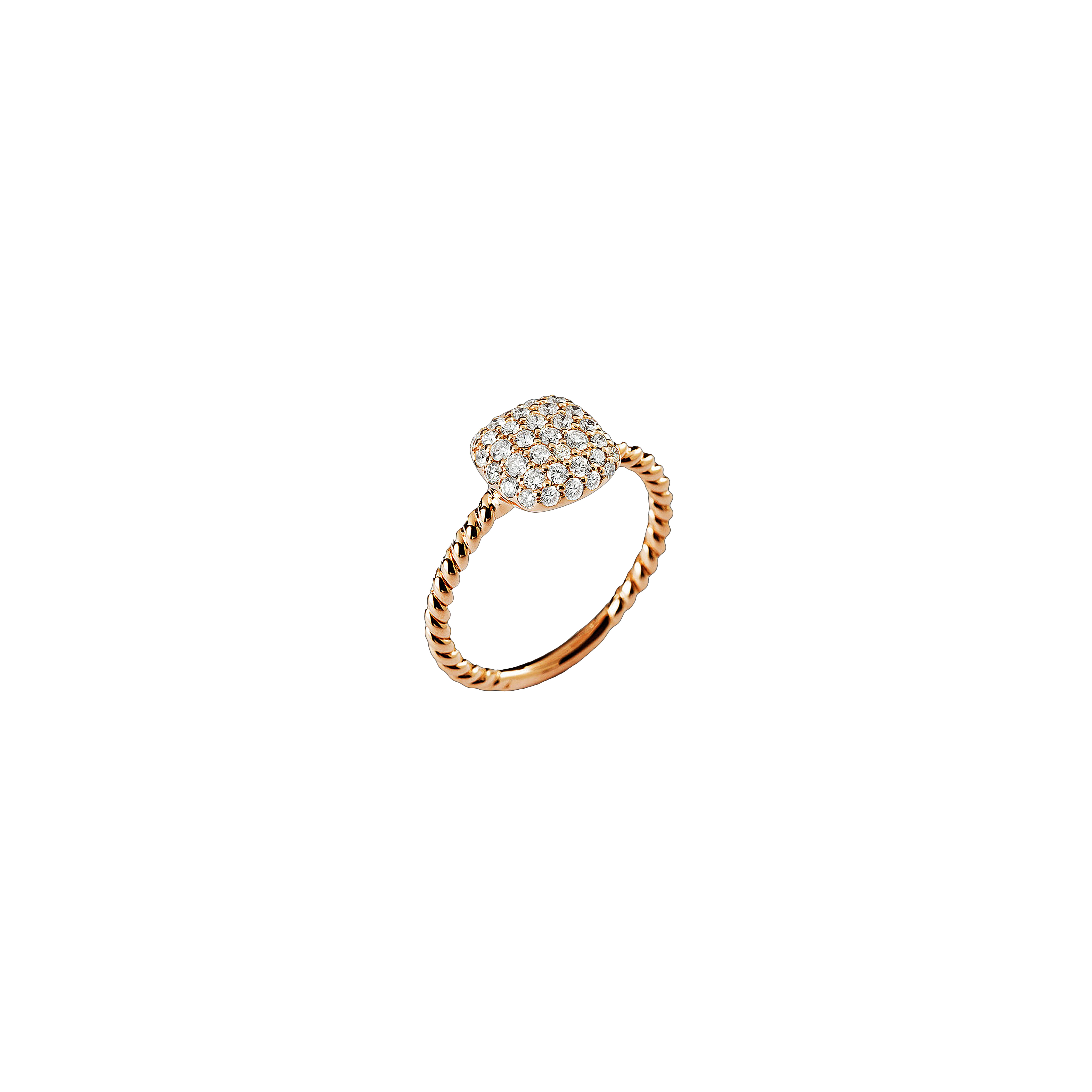 Bartorelli Italian Jewels | ANELLO IN ORO ROSA CON DIAMANTI - VR25534DP (1)