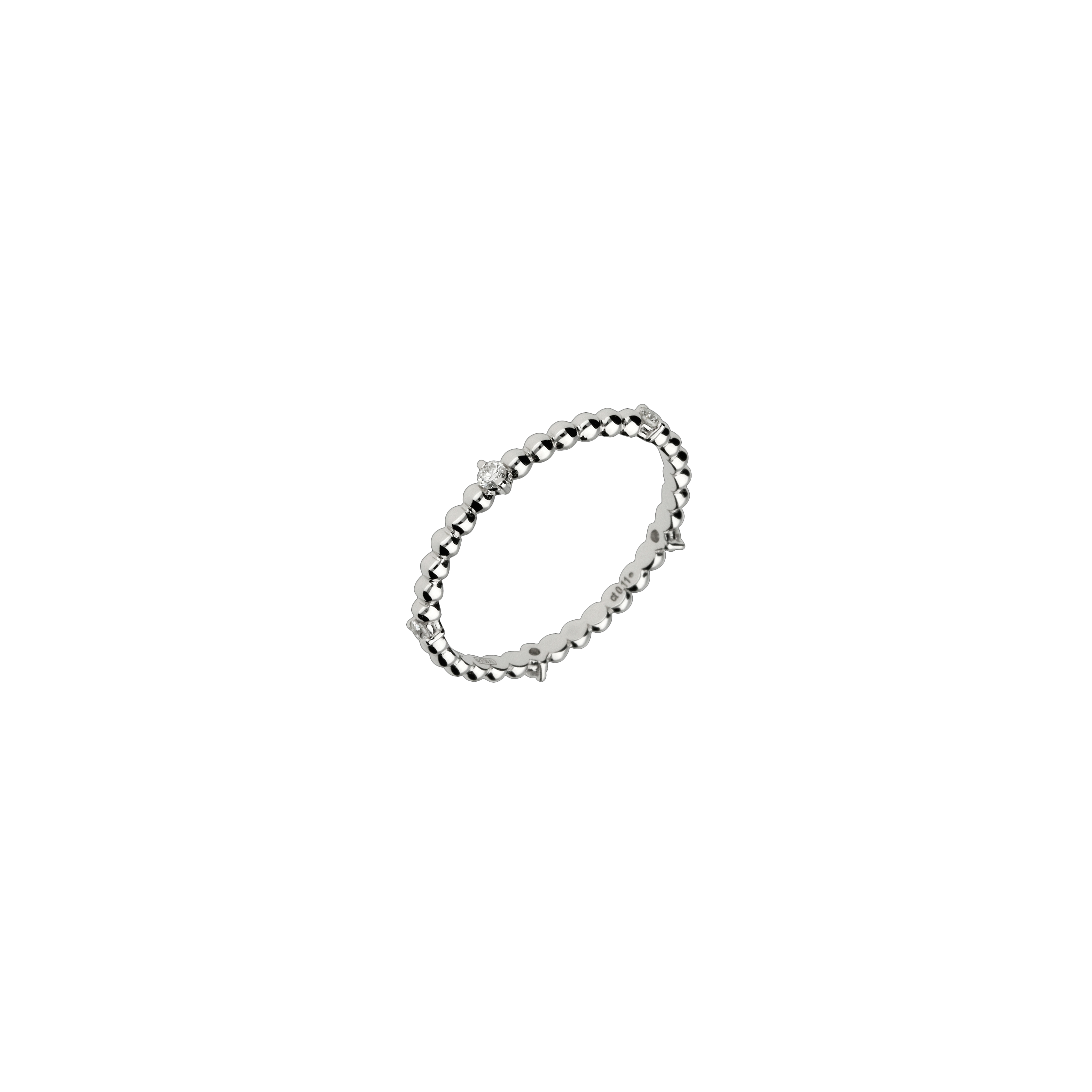 Bartorelli Italian Jewels | ANELLO IN ORO BIANCO CON DIAMANTI - 93851882 (1)