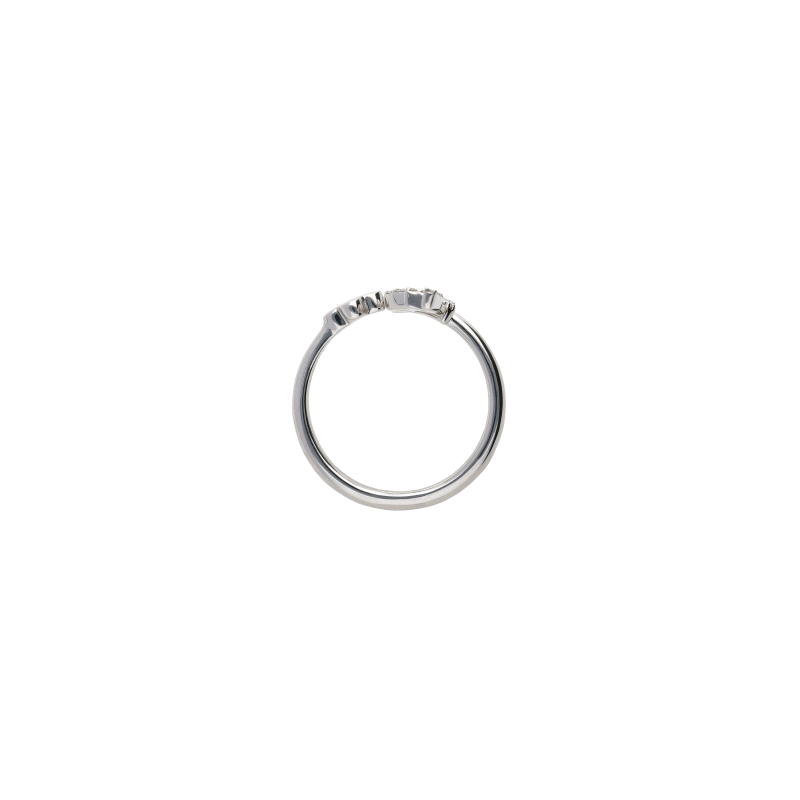 Bartorelli Italian Jewels | ANELLO QUADRIFOGLIO LUCK IN ORO BIANCO CON DIAMANTI - VR26896DWS (3)