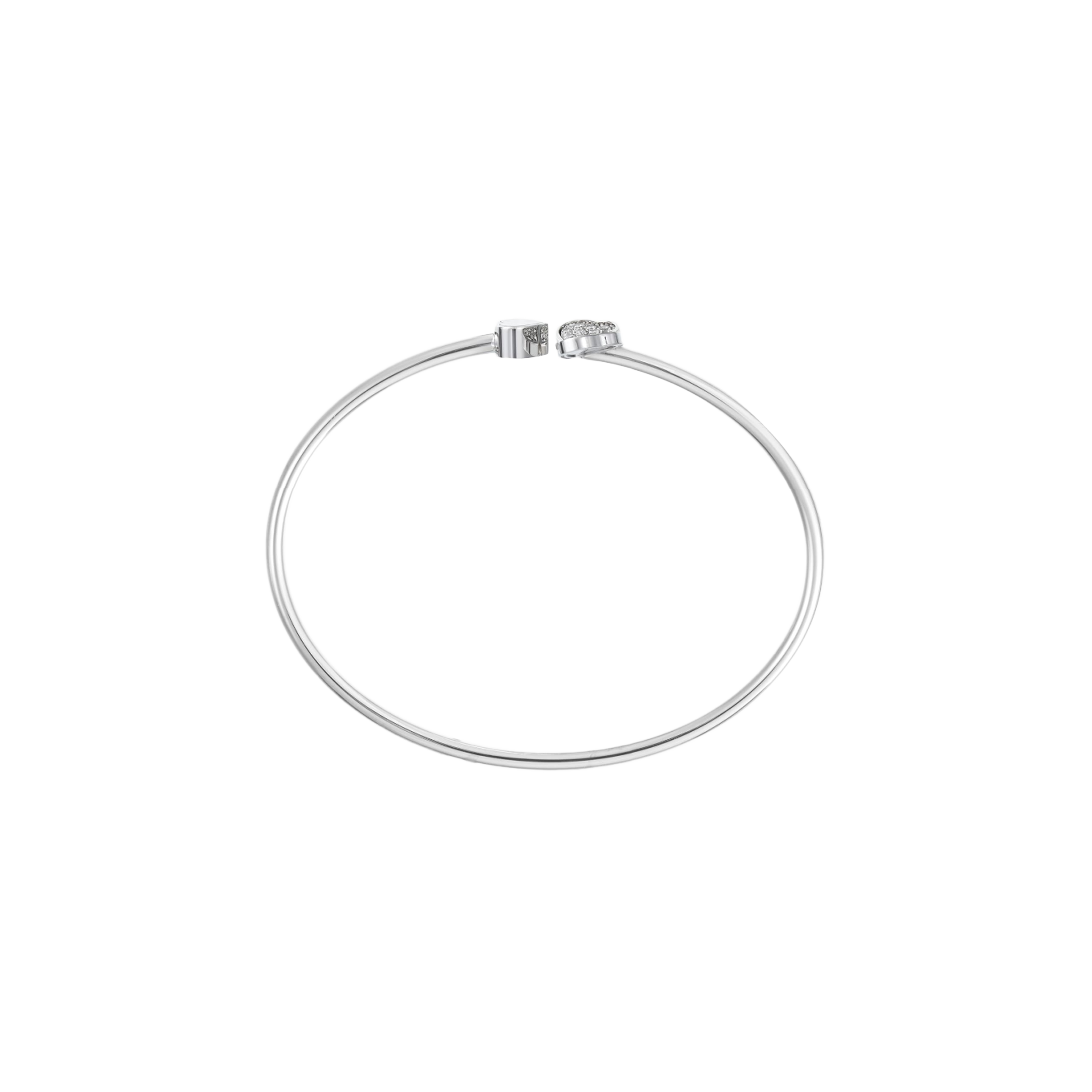 Chopard | CHOPARD - BRACCIALE HAPPY HEARTS WINGS IN ORO BIANCO E DIAMANTI - 85A083-1902 - 85A083 (2)