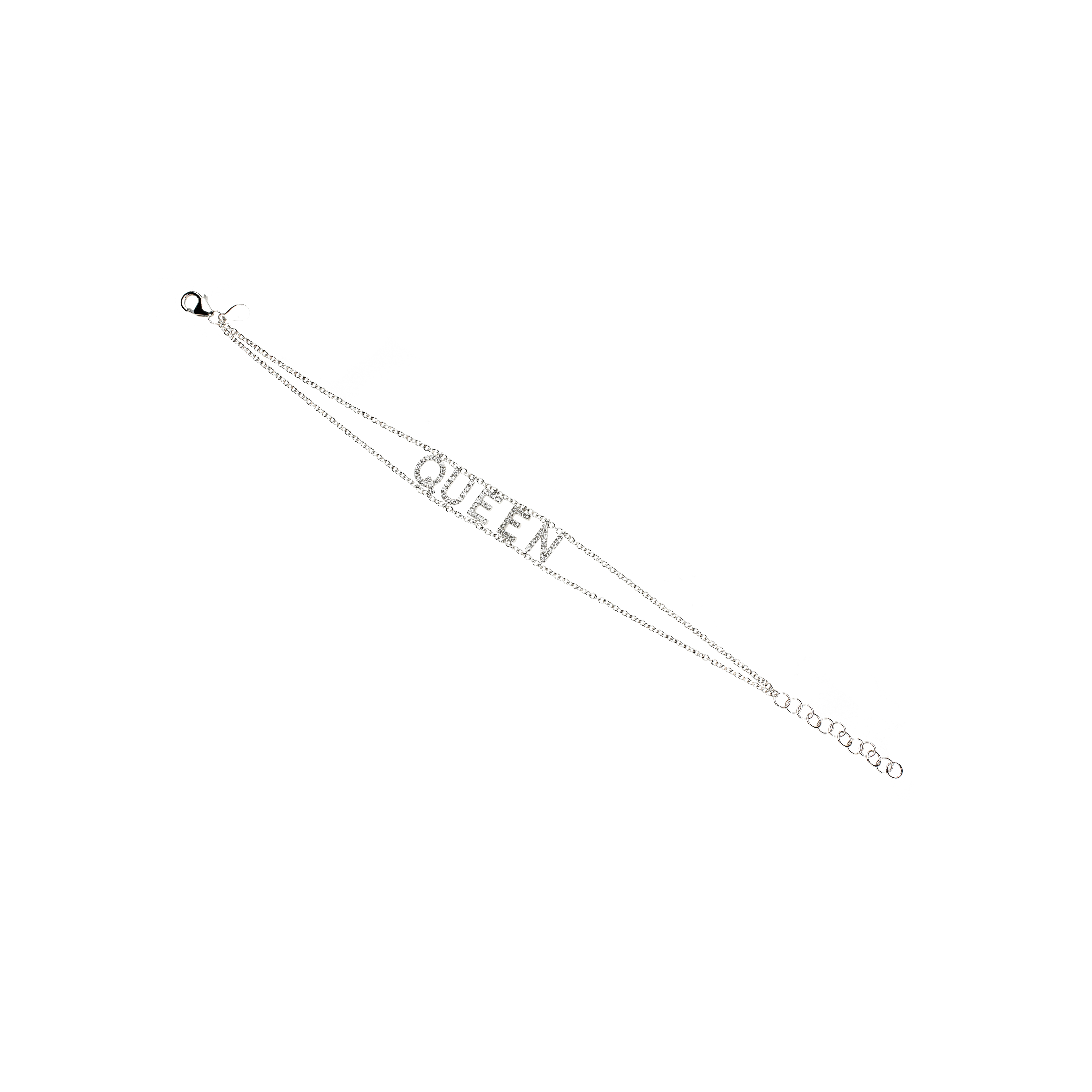 Bartorelli Italian Jewels | BRACCIALE QUEEN IN ORO BIANCO E DIAMANTI - FB1794-5B001QU (1)