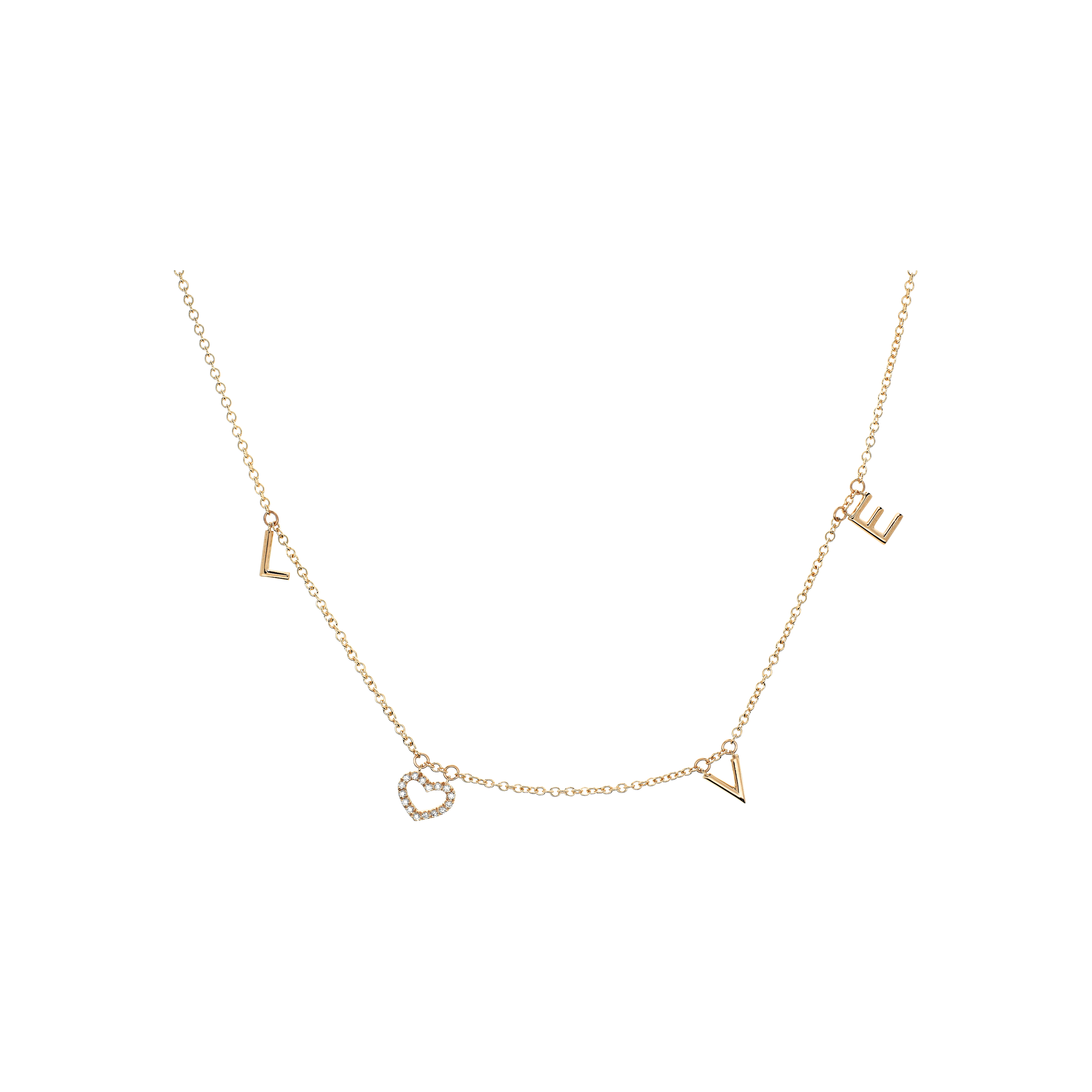 Bartorelli Italian Jewels | COLLANA GIROCOLLO IN ORO ROSA CON SCRITTA 