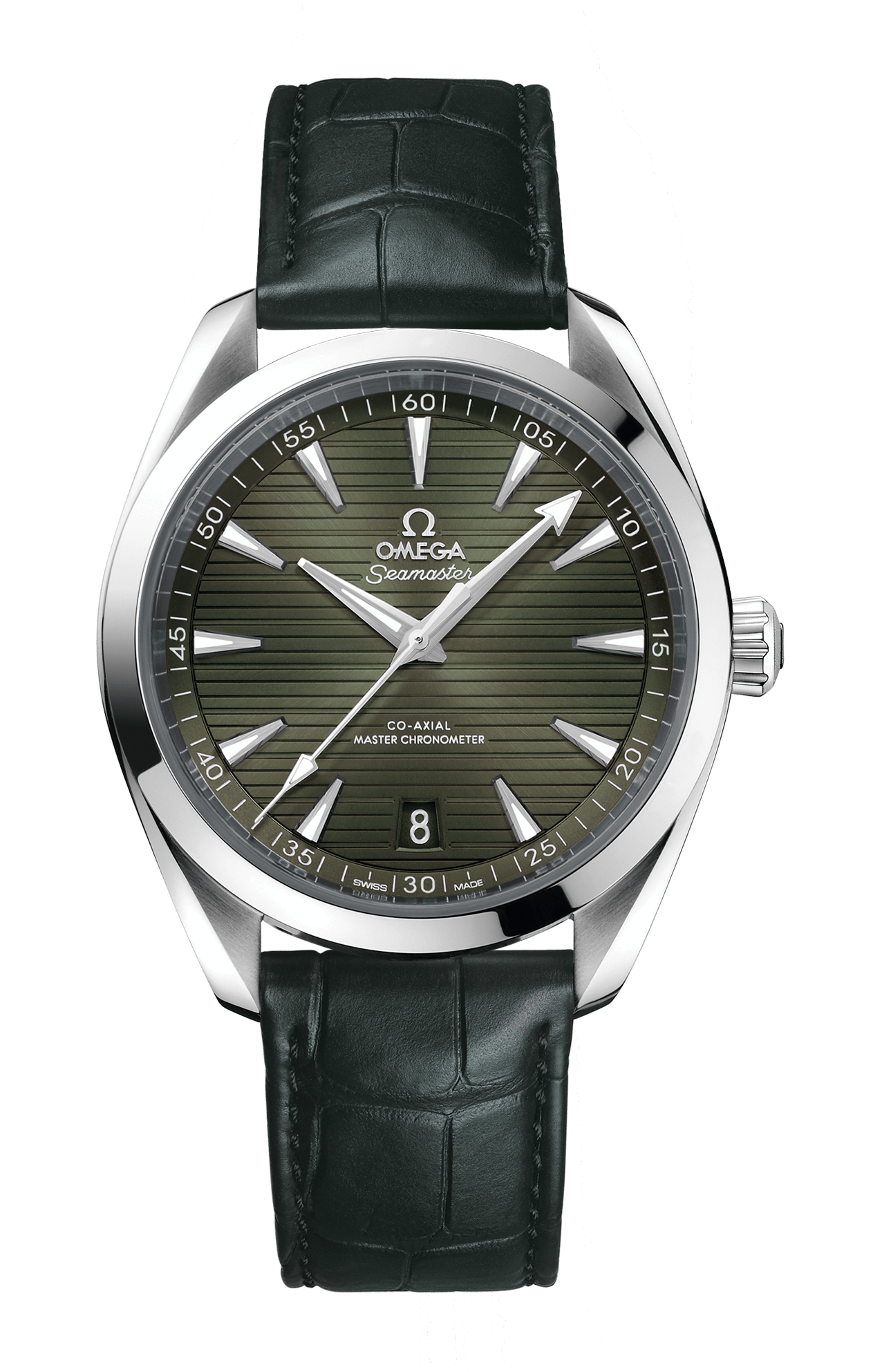 Omega | SEAMASTER AQUA TERRA 150M 41 MM, ACCIAIO SU PELLE - 220.13.41.21.10.001 (1)