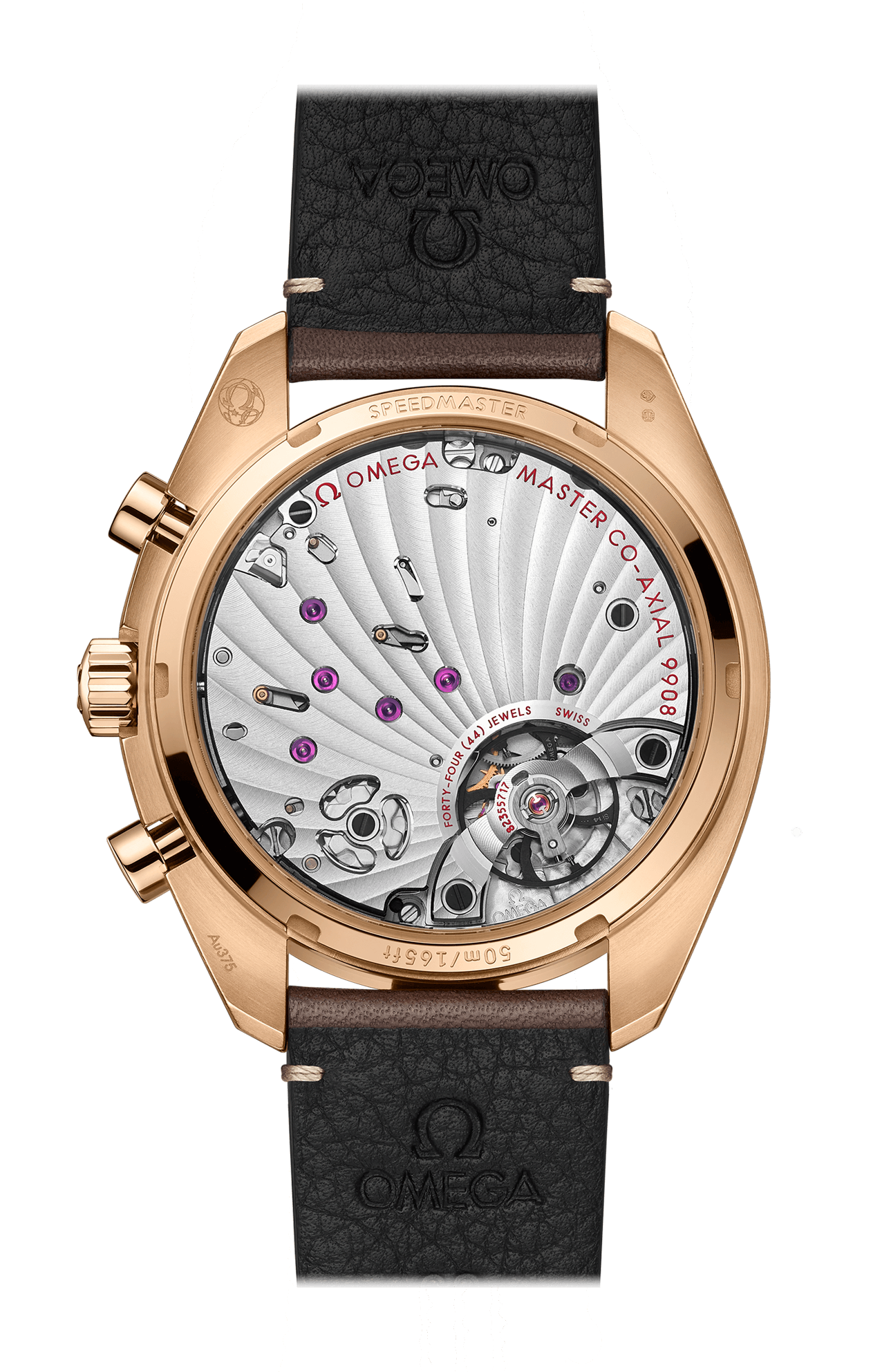 Omega | SPEEDMASTER CHRONOSCOPE 43 MM, BRONZE GOLD SU PELLE - 329.92.43.51.10.001 (2)