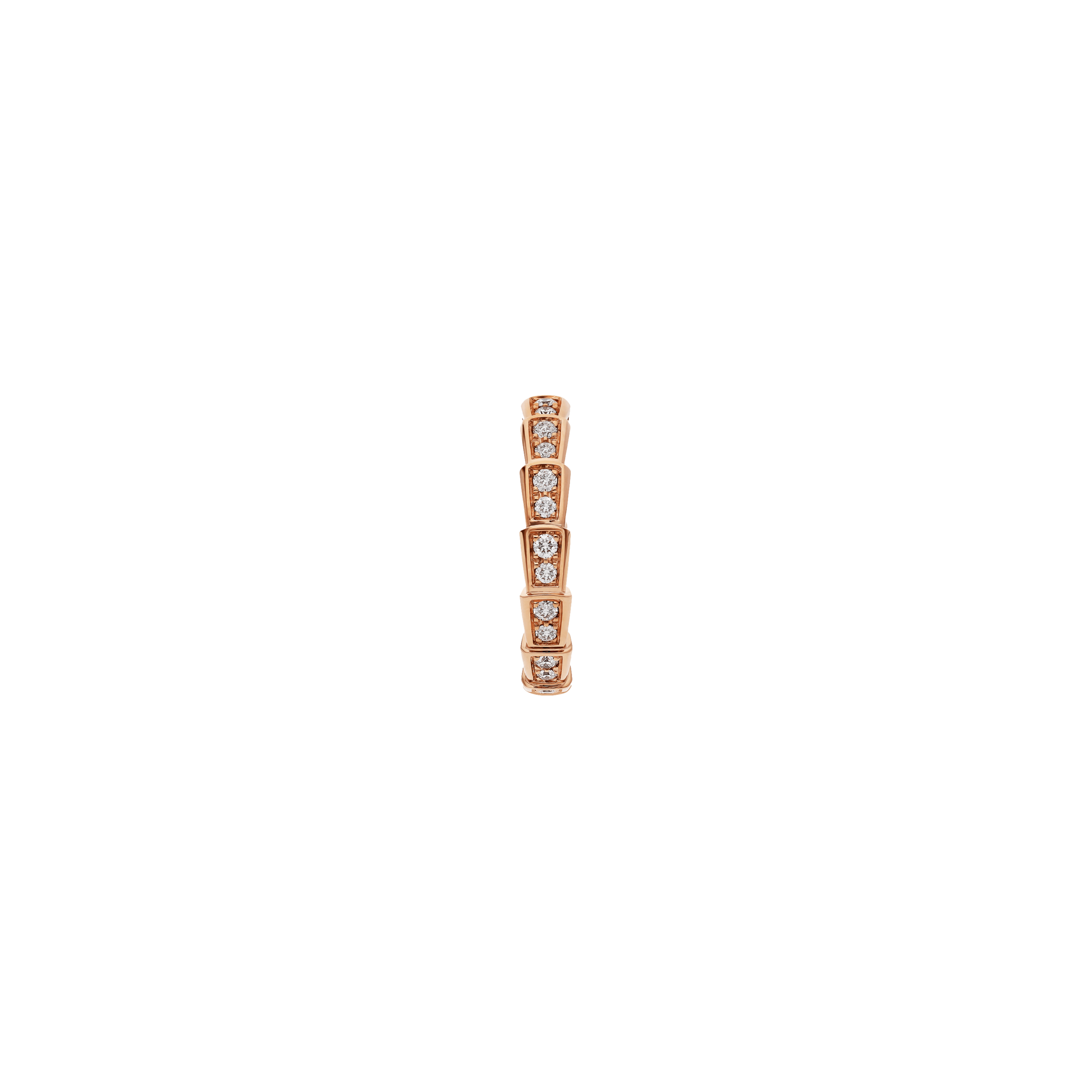 Bulgari | ANELLO SERPENTI VIPER IN ORO ROSA E DIAMANTI - AN856980 (2)