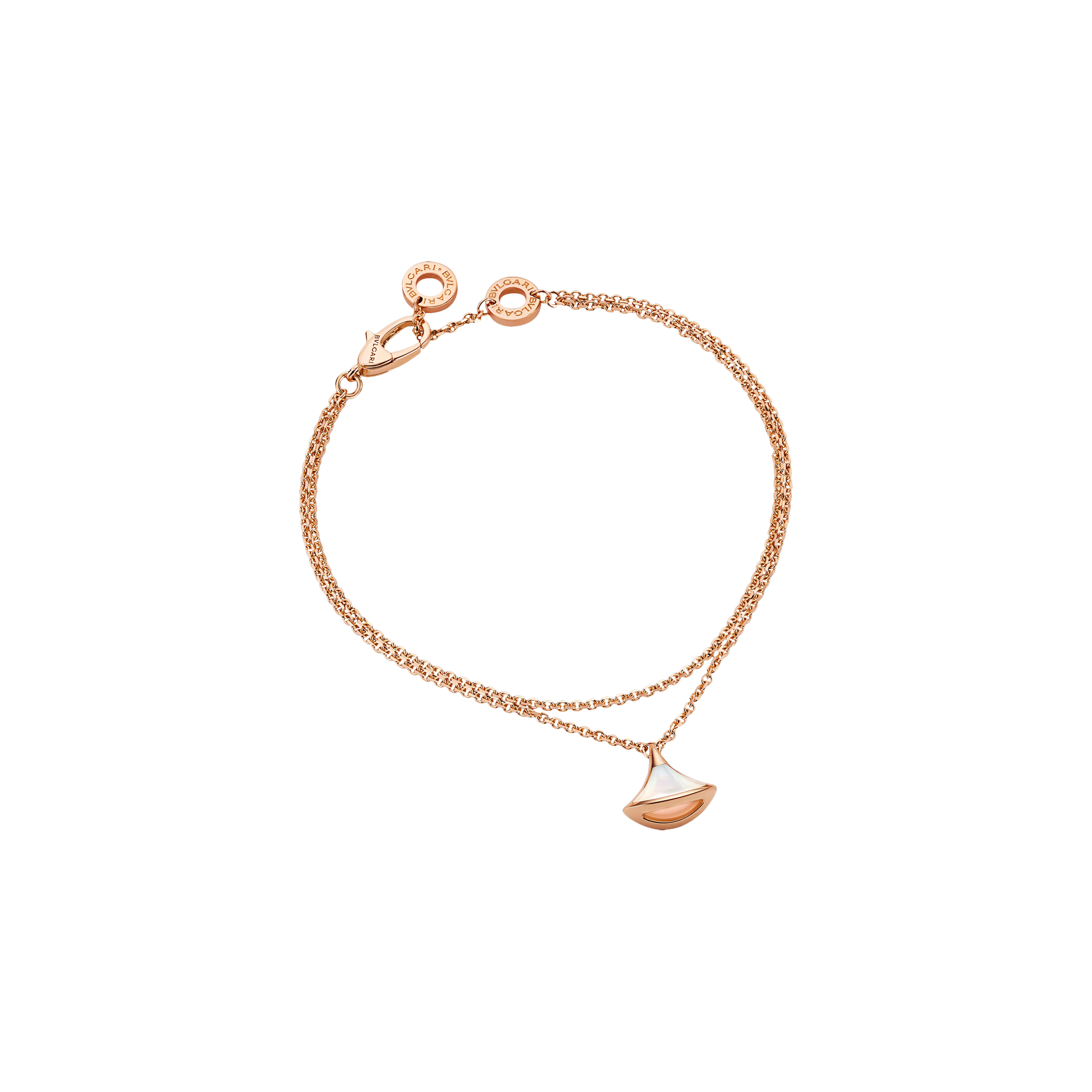 Bulgari | BRACCIALE DIVAS' DREAM IN ORO ROSA E MADREPERLA - BR859360 - BR859360 (1)