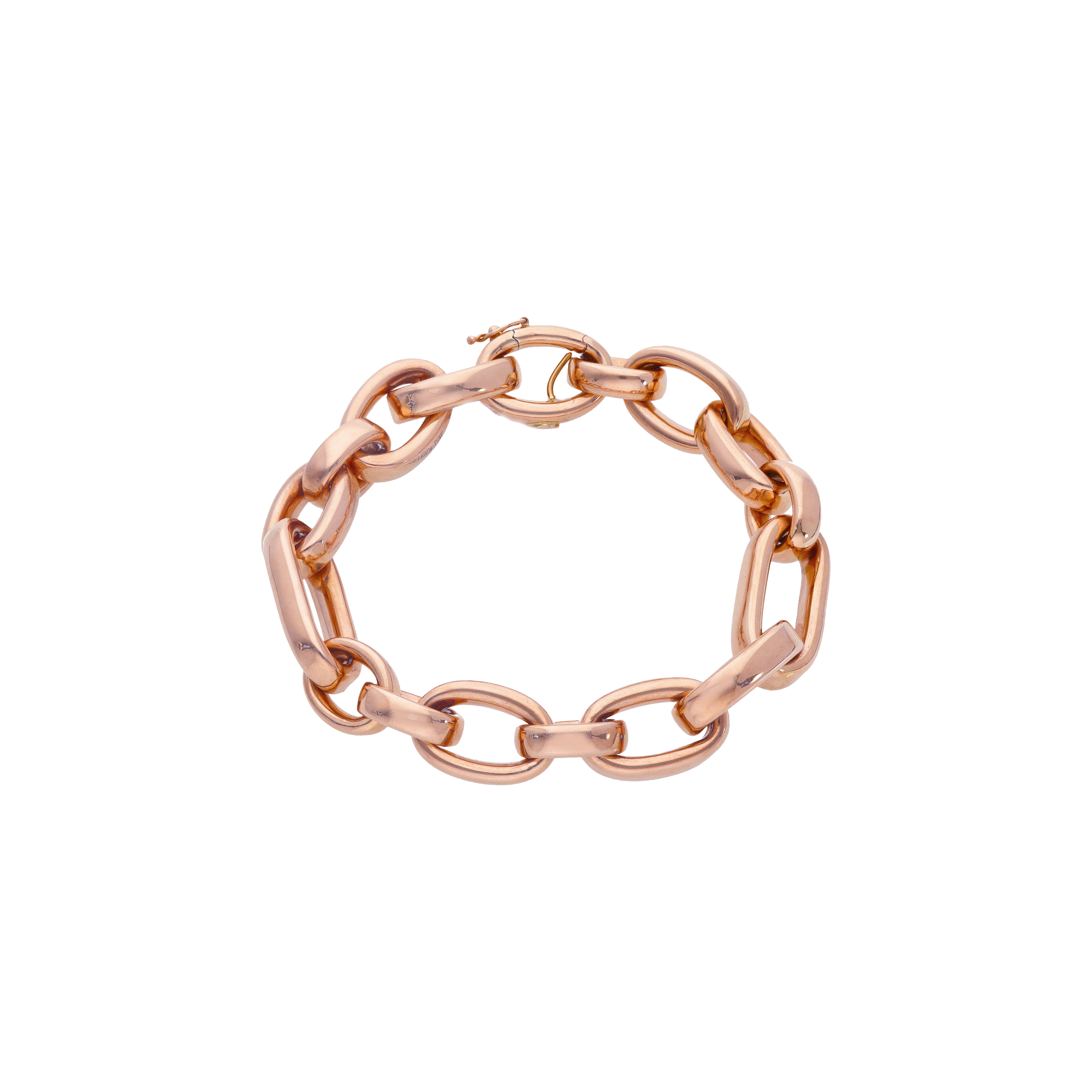 Bartorelli Italian Jewels | BRACCIALE MAGLIA CATENA IN OOR ROSA - 244065 (1)