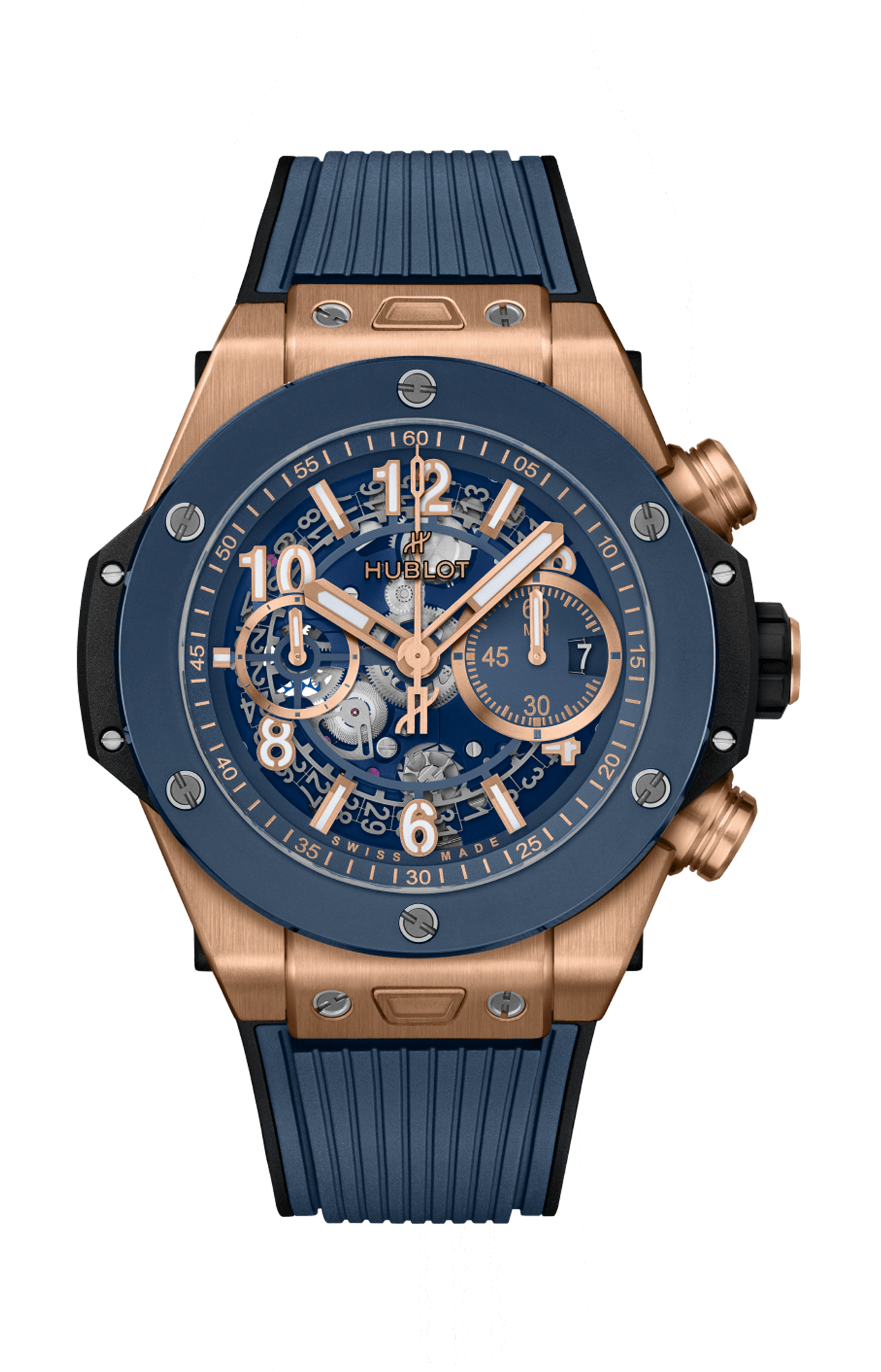 Hublot | BIG BANG UNICO KING GOLD BLUE CERAMIC 44 MM - 421.OL.5180.RX (1)