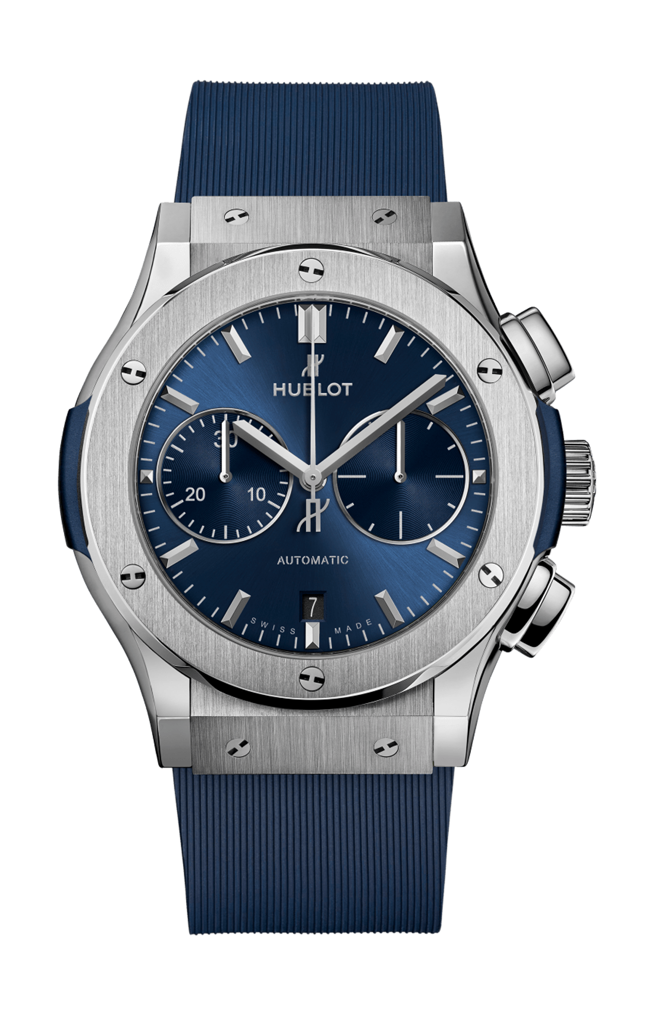 Hublot | CLASSIC FUSION CHRONOGRAPH TITANIUM BLUE 45 MM - 521.NX.7170.RX (1)